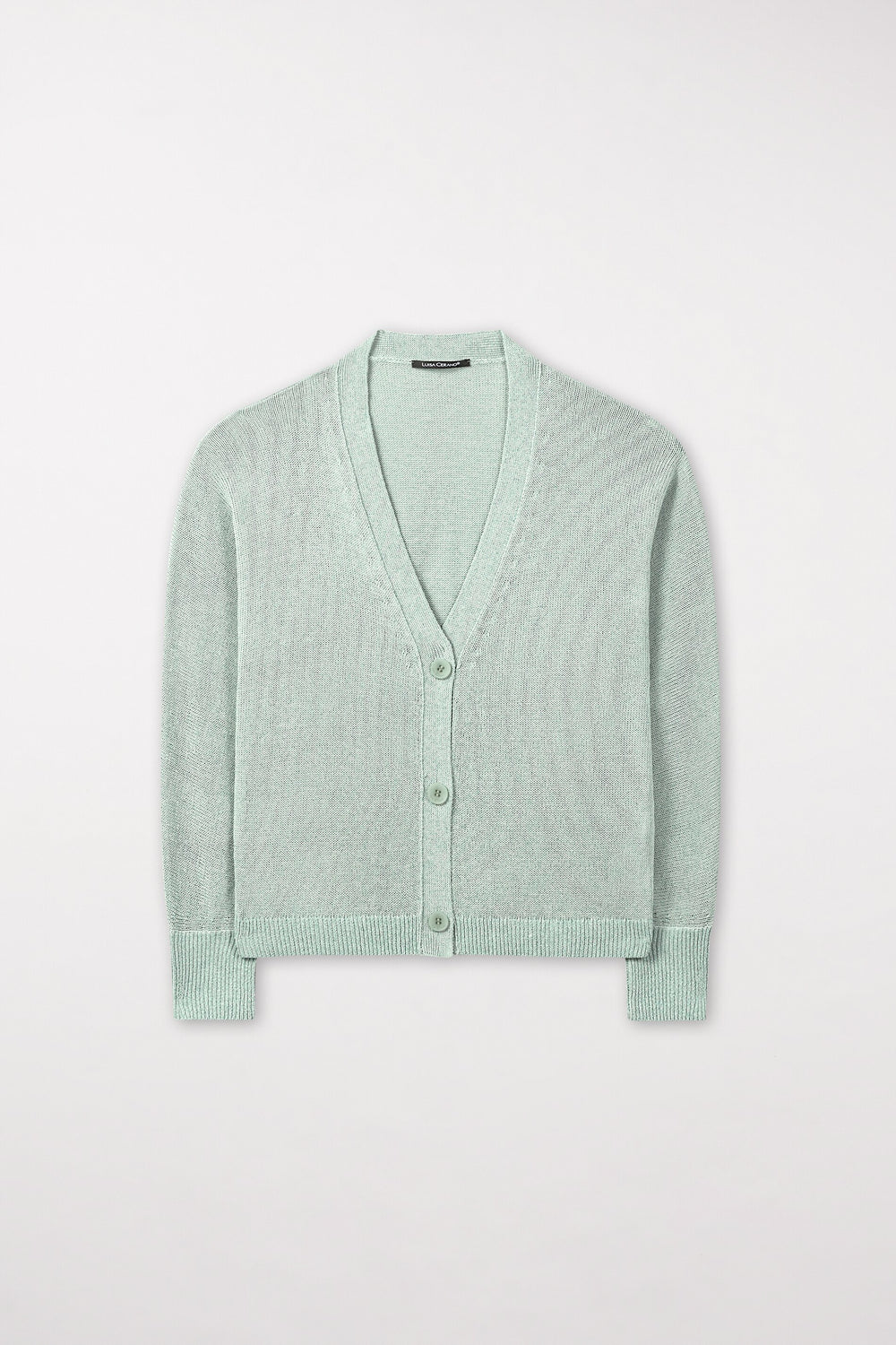 Cardigan à effet Parallelo - menthe - Standard