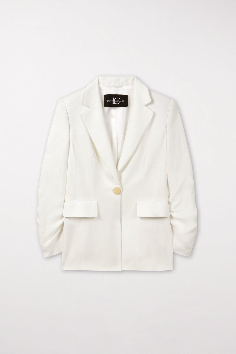 Gabardine-Blazer - milk - Standard