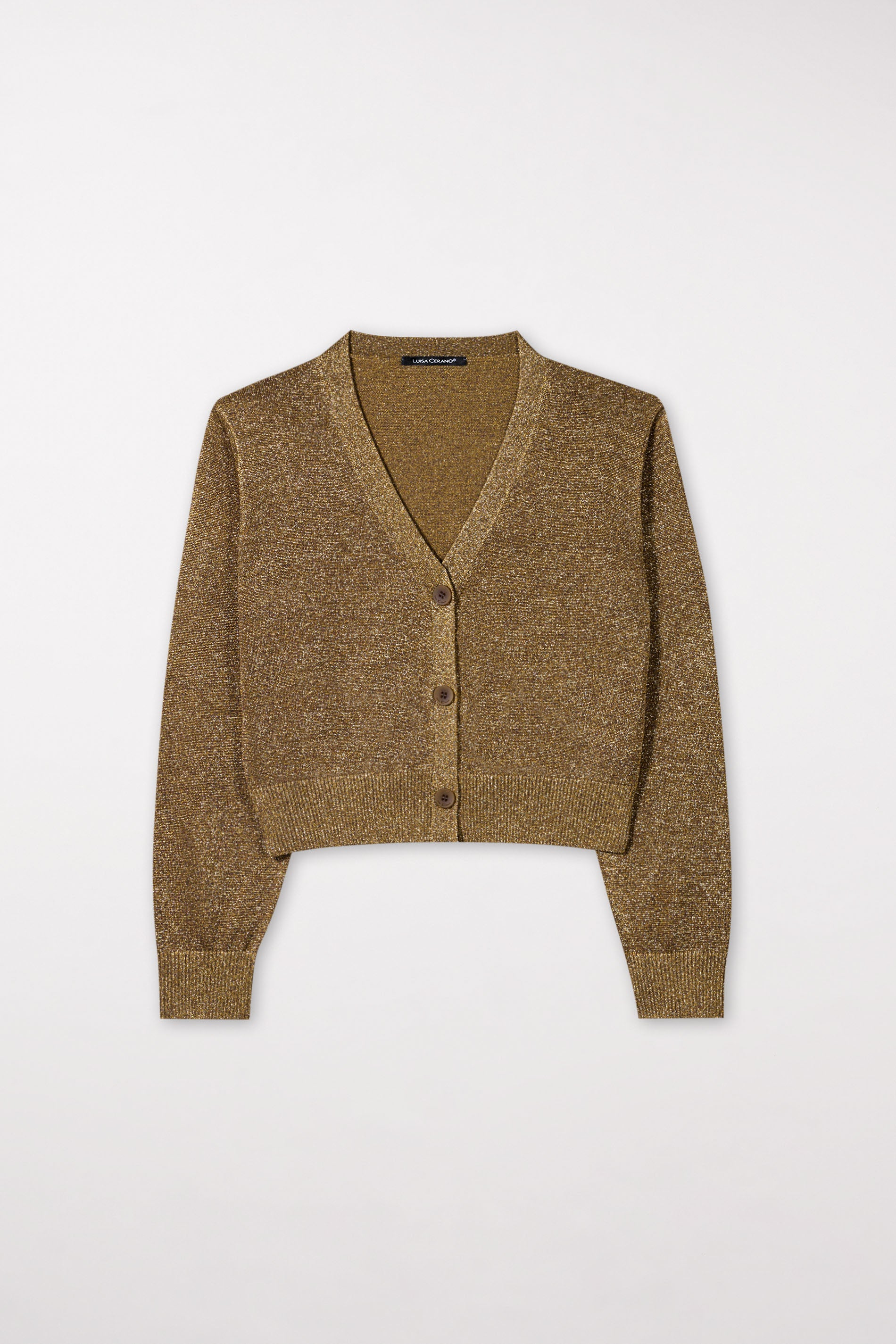 Verkürzter Cardigan - tobacco - Standard | Artikel Front