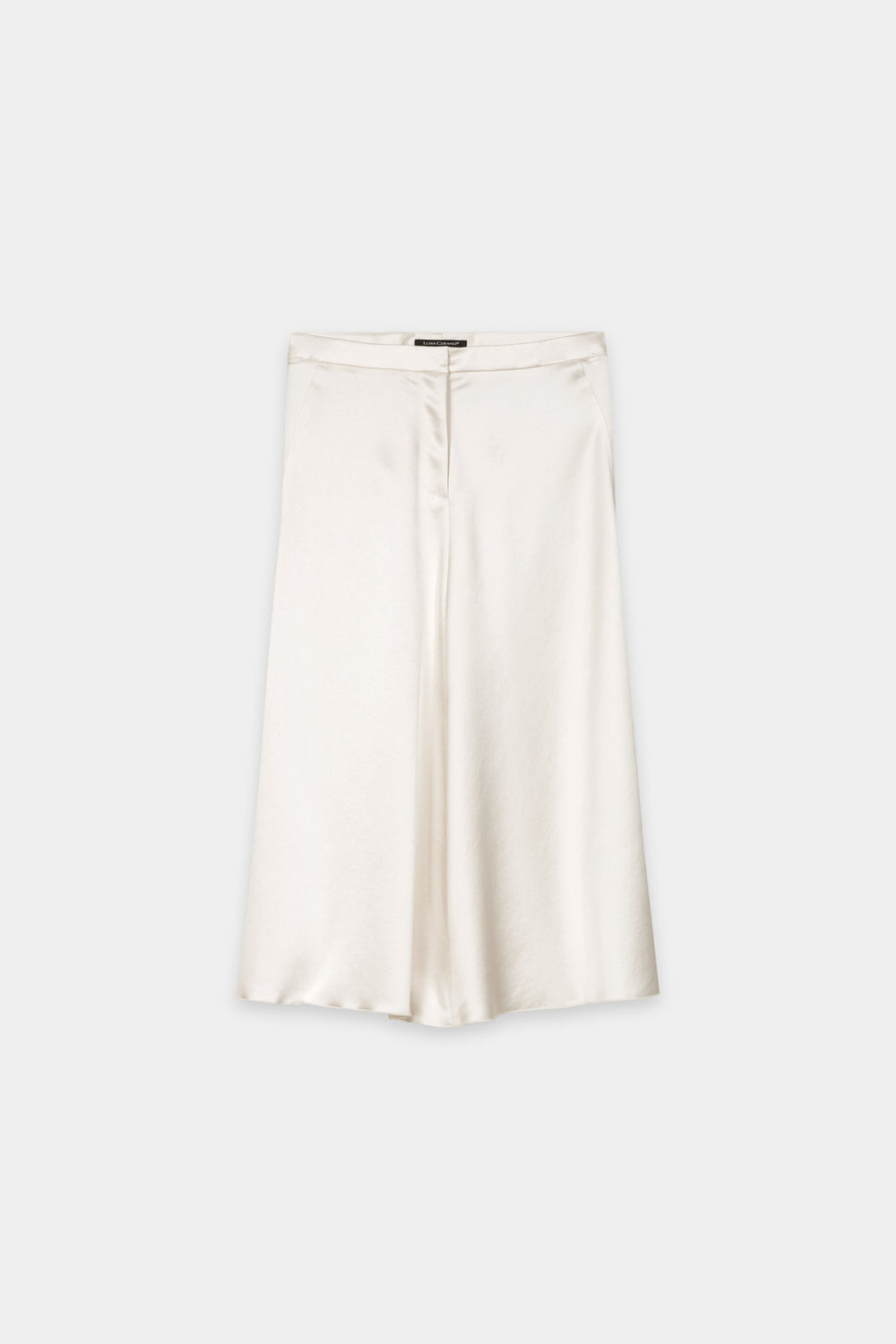 Satin skirt - cream - Standard
