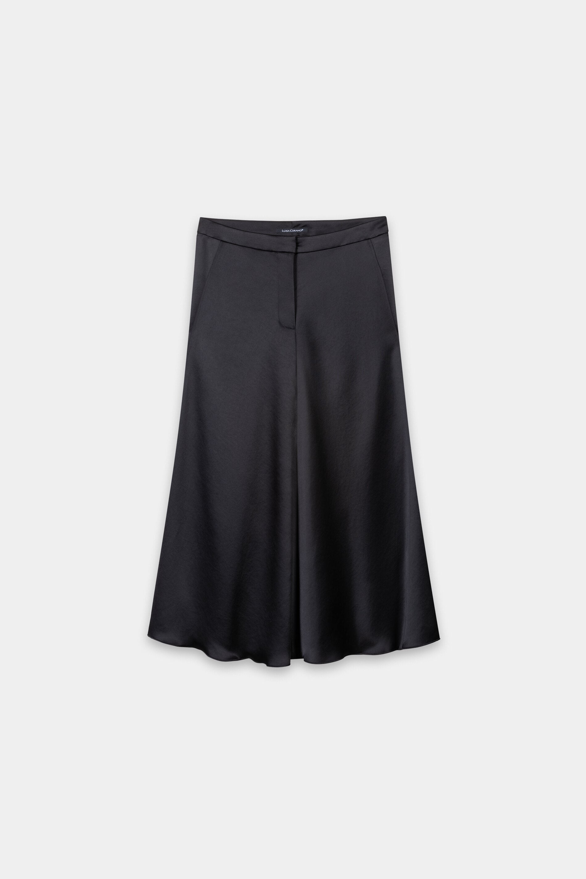 Satin-Rock - pure black - Standard | Artikel Front