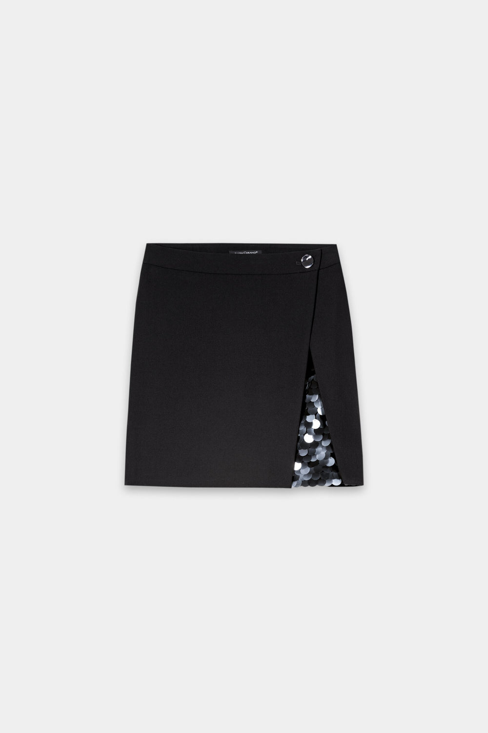 Minijupe effet portefeuille - black - Standard