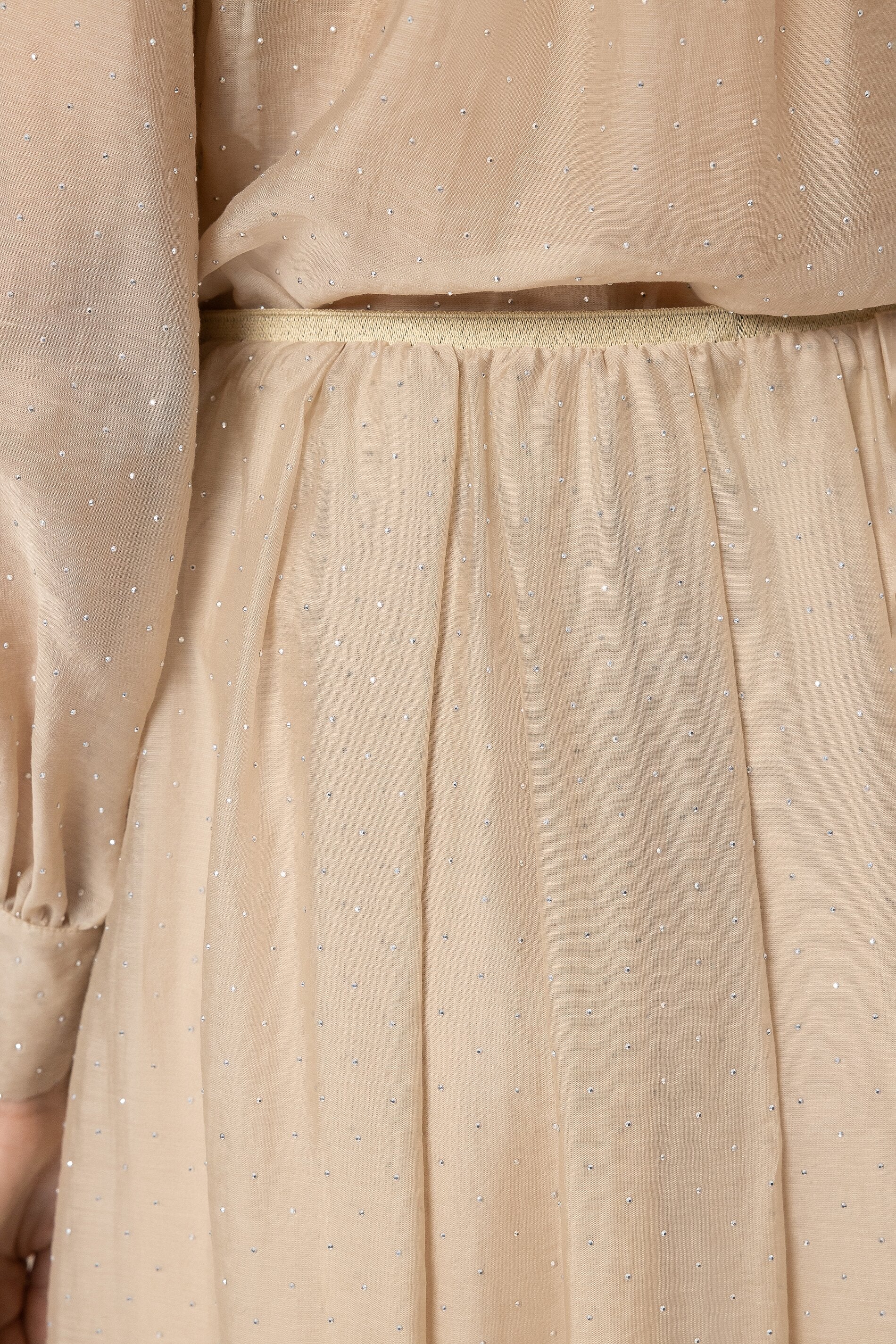 Rock mit Glitzersteinen - soft camel - Standard | Model Detail