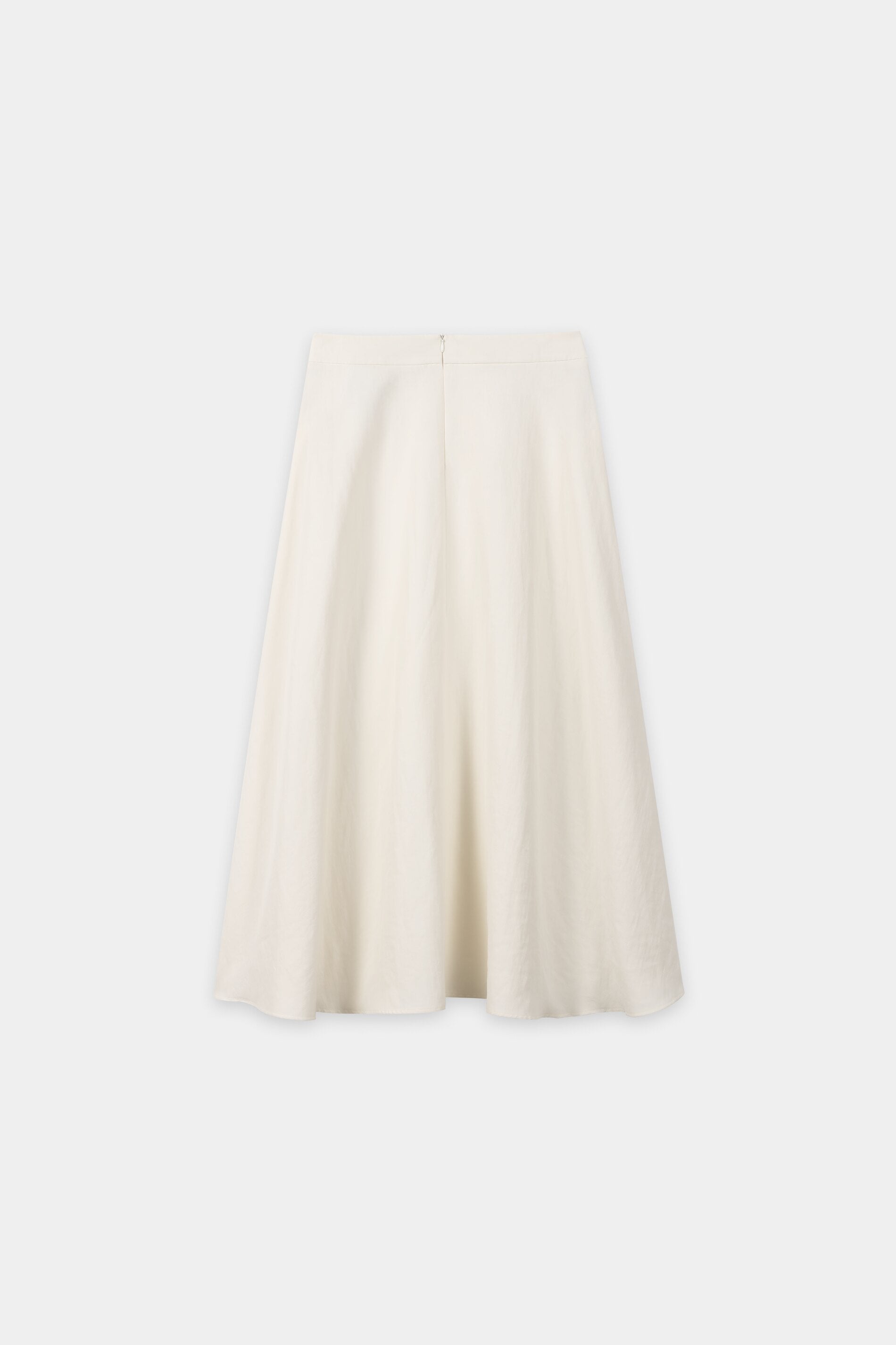 Linen blend skirt - milk - Standard