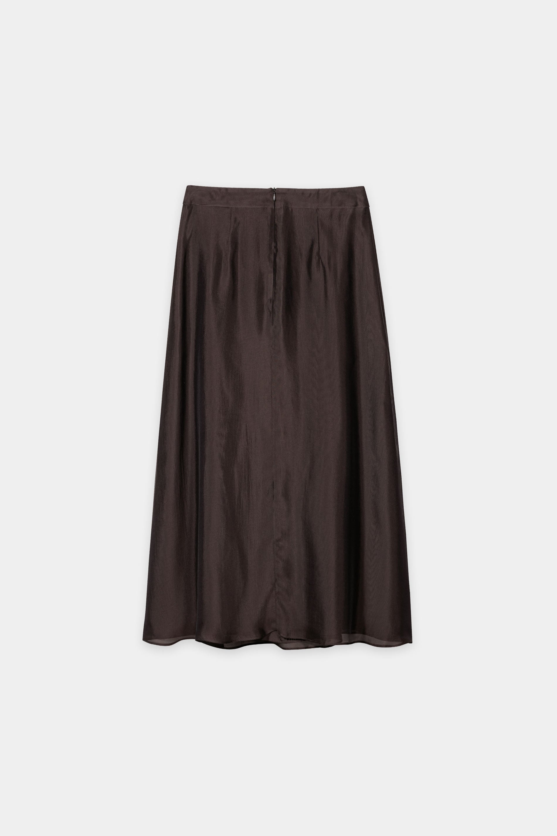 Organza-Rock - marone - Standard | Artikel Rück