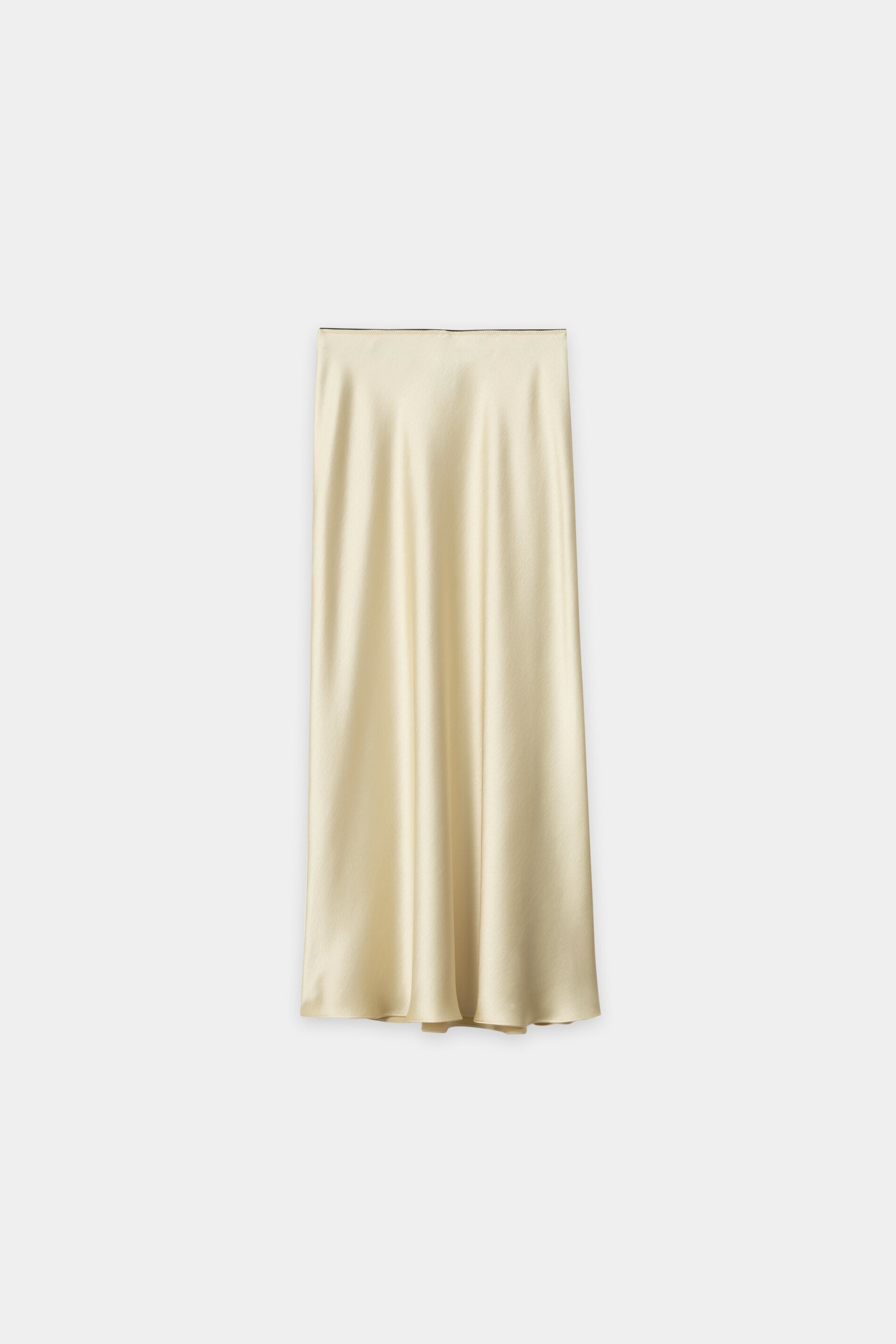 Satin-Rock - butter yellow - Standard | Artikel Rück