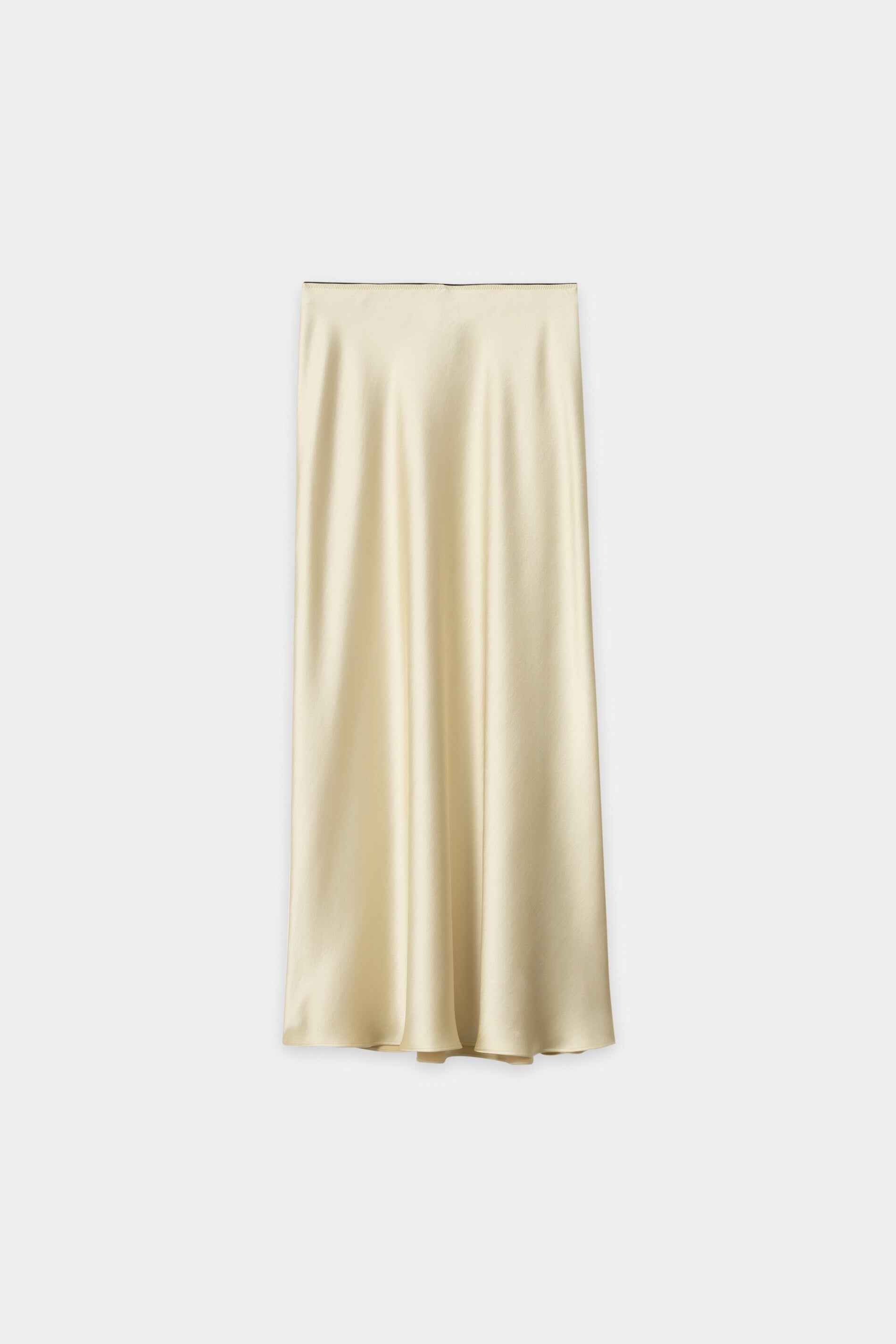 Satin-Rock - butter yellow - Standard | Artikel Rück