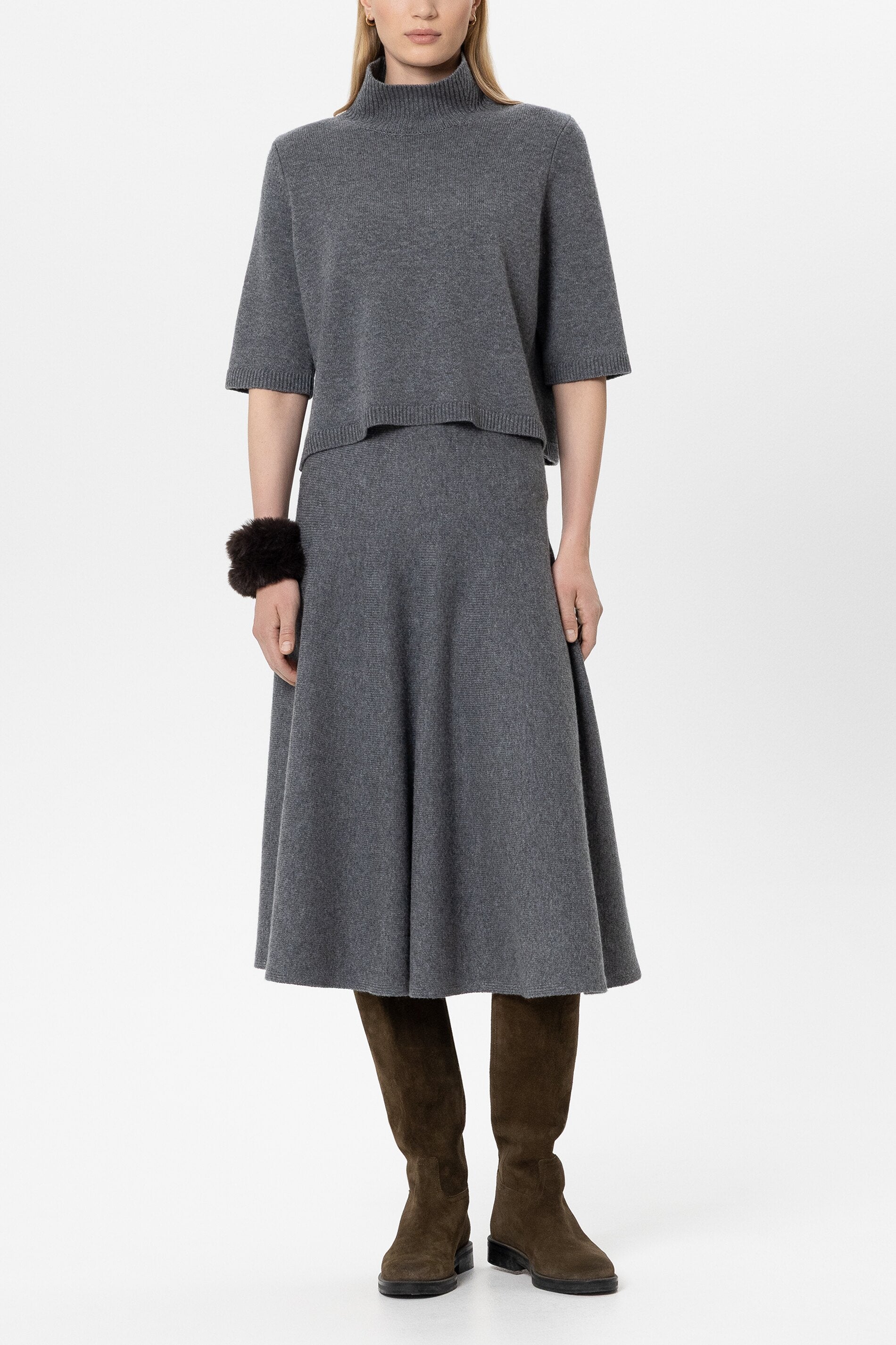 Rock aus Woll-Mix - multi - Standard | Model Front