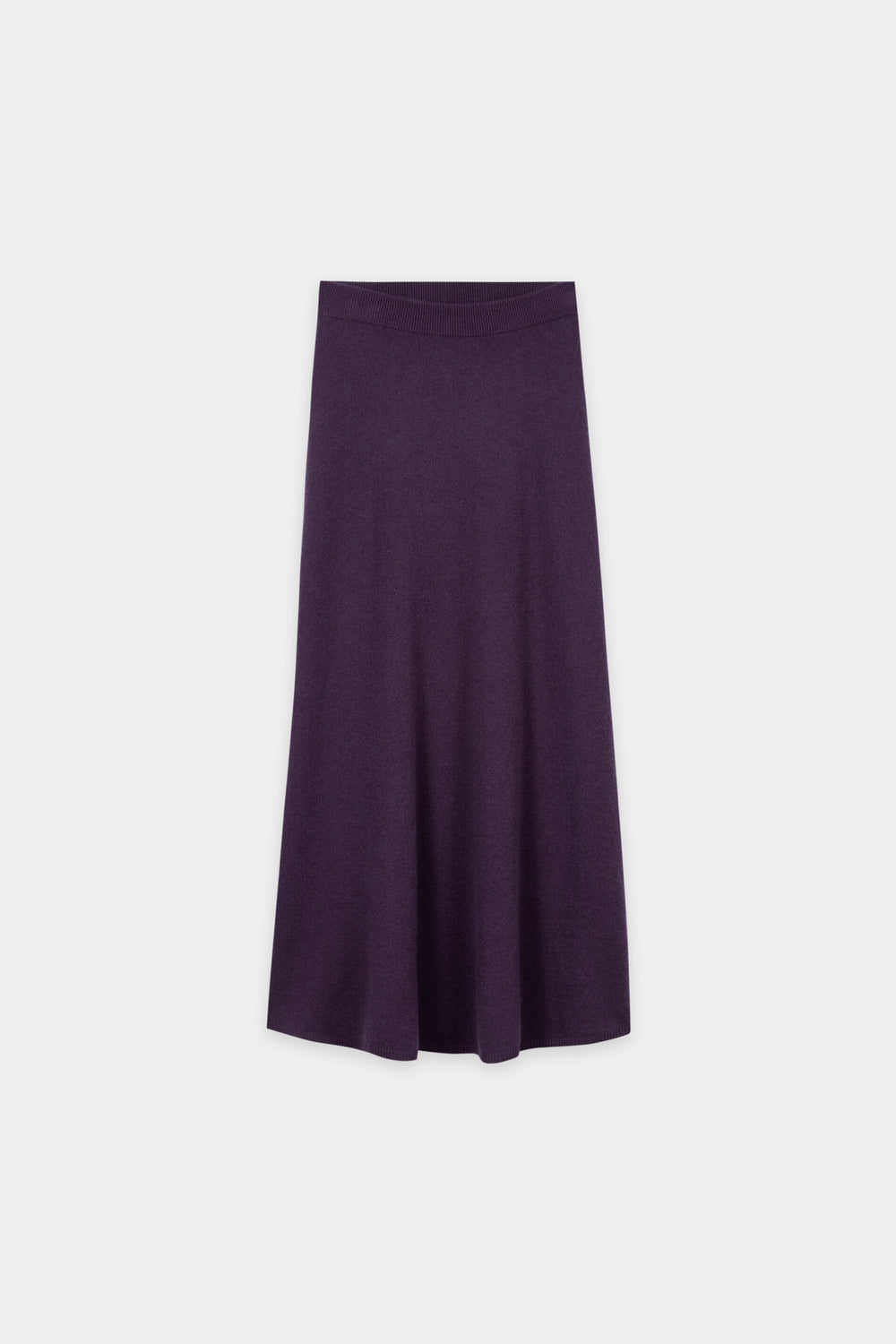 Rock aus Kaschmir-Mix - plum - Standard