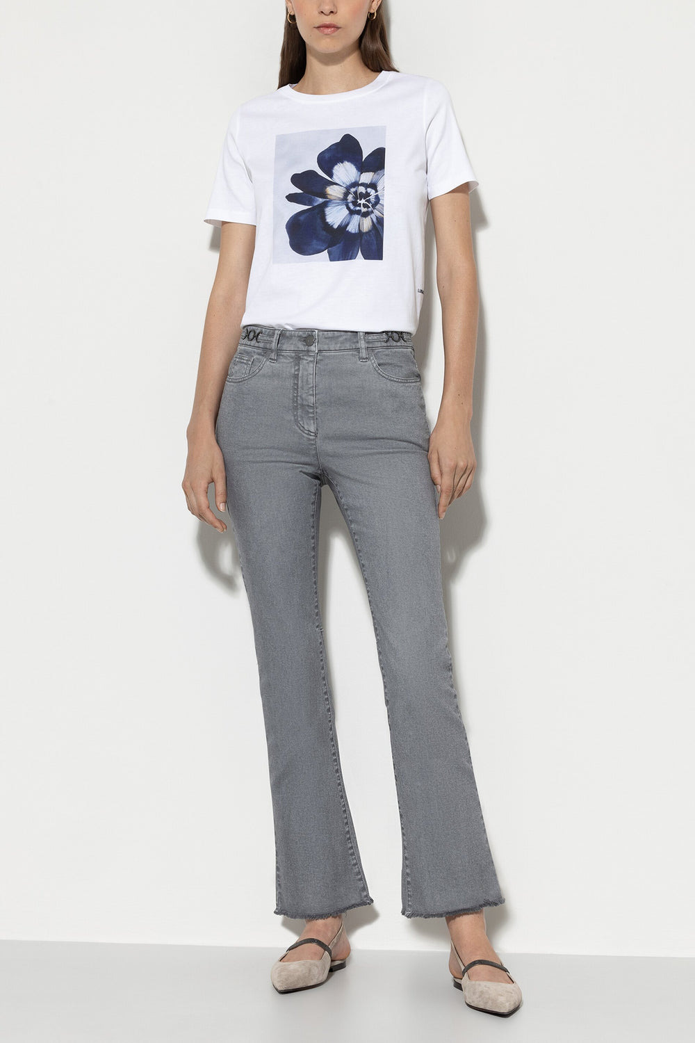 Authentic-Twill-Denim - silver grey - Standard