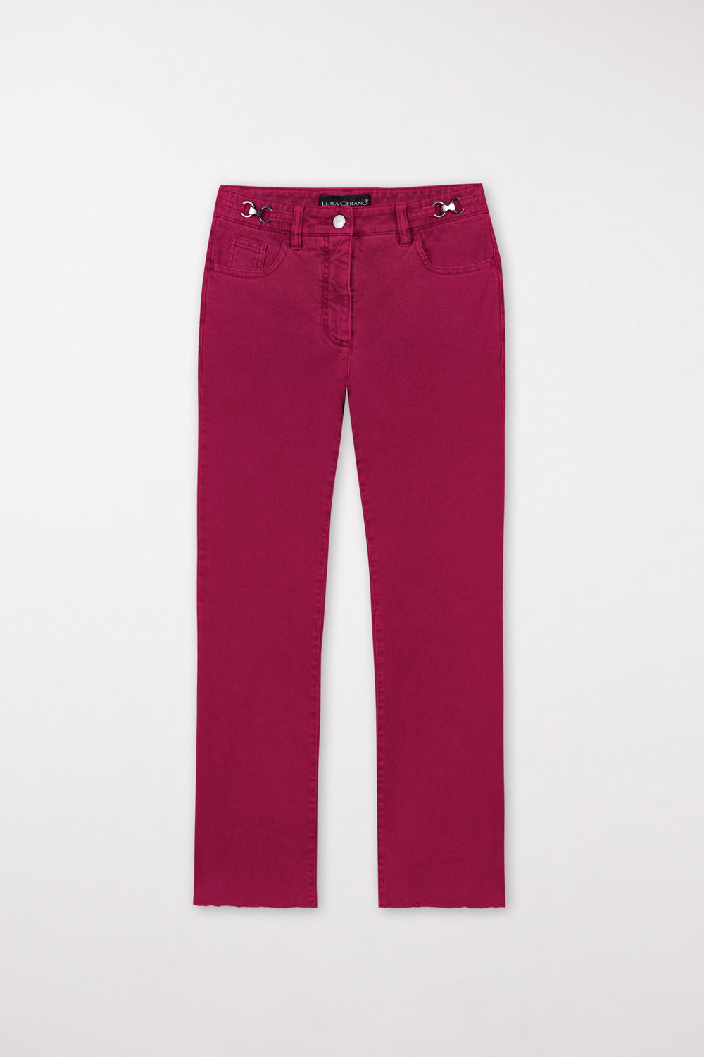 Authentic-Twill-Denim - berry pink - Standard