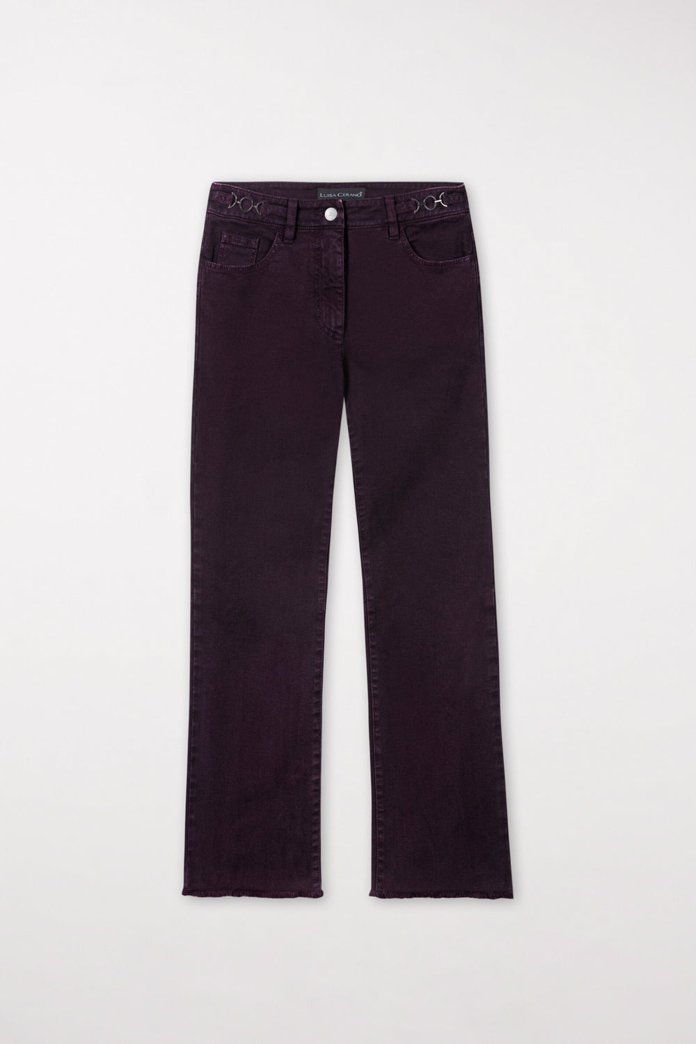 Authentic-Twill-Denim - burgundy - Standard