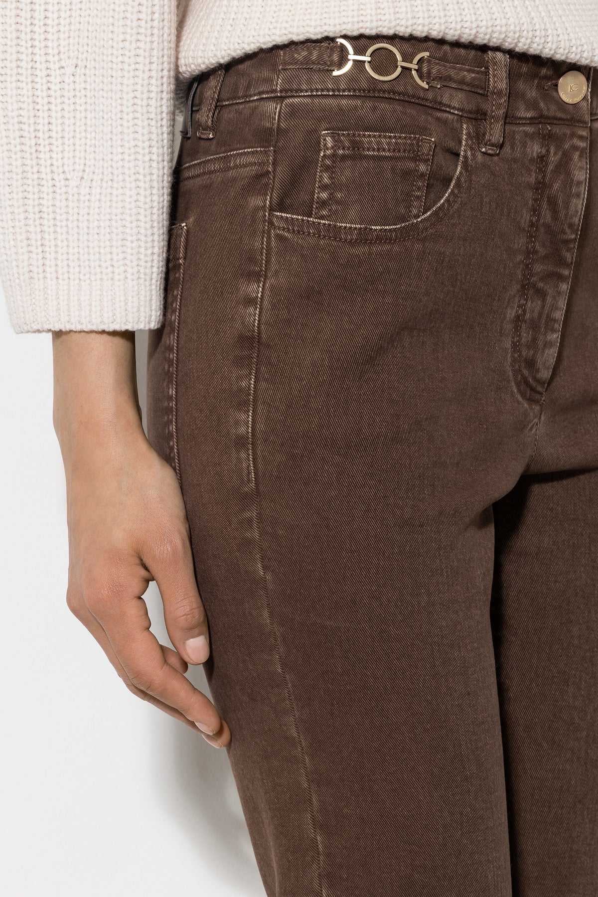 Authentic-Twill-Denim - hazelnut - ohne Motiv | Model Detail