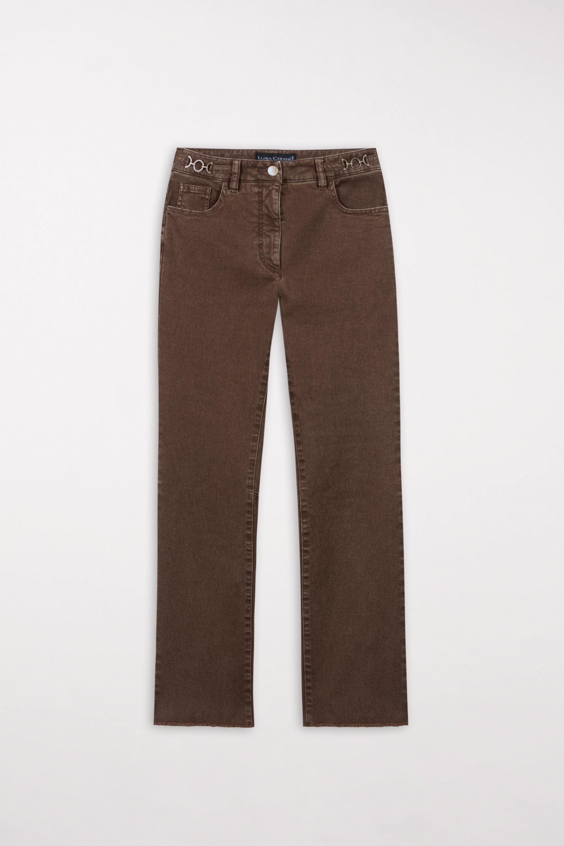 Authentic-Twill-Denim - hazelnut - ohne Motiv | Artikel Front