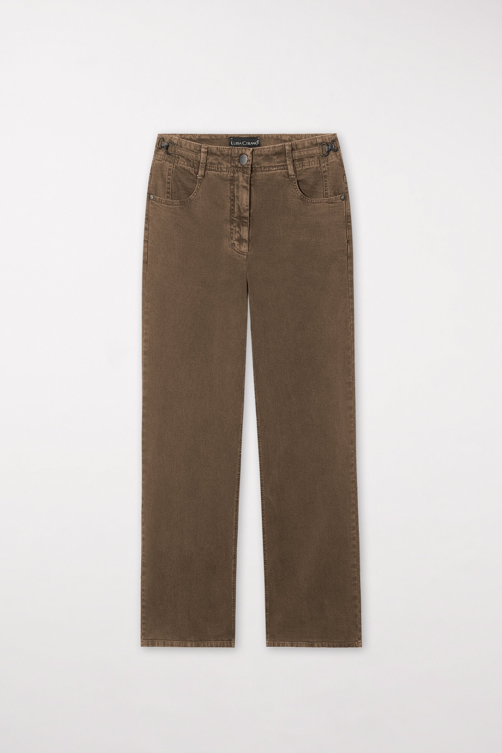 Authentic-Twill-Denim - tobacco - Standard | Artikel Front