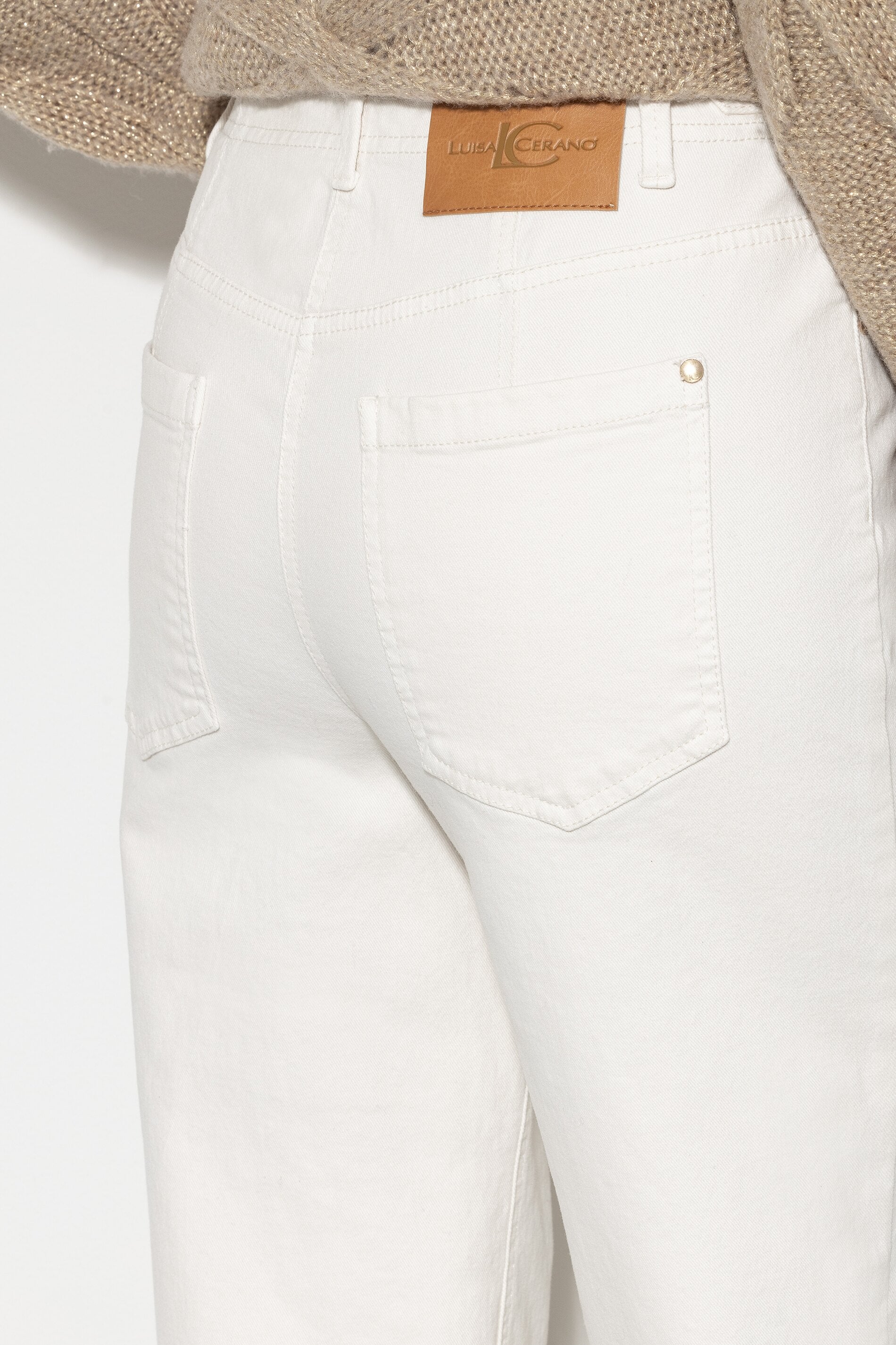 Authentic-Twill-Denim - creme - ohne Motiv | Model Detail