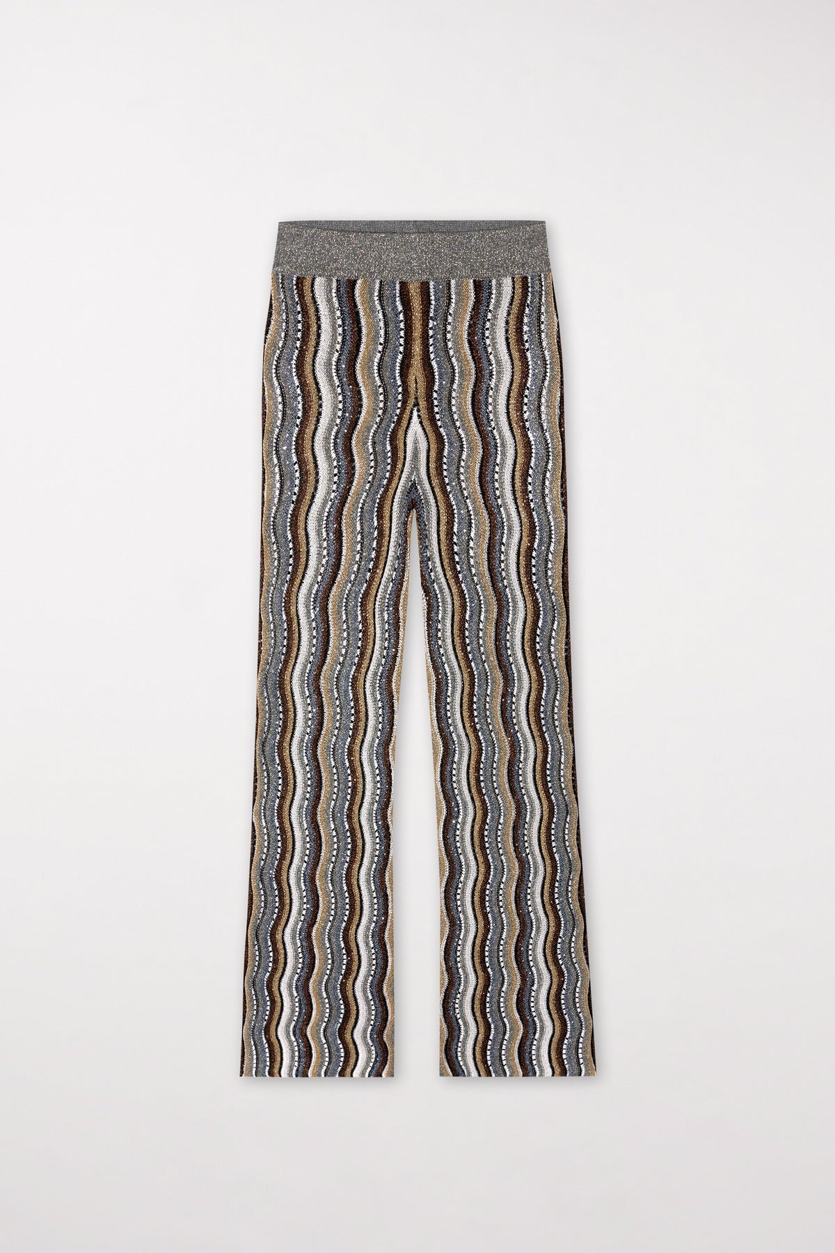 Strickhose mit Fancy-Stripe - multi - Standard | Artikel Front