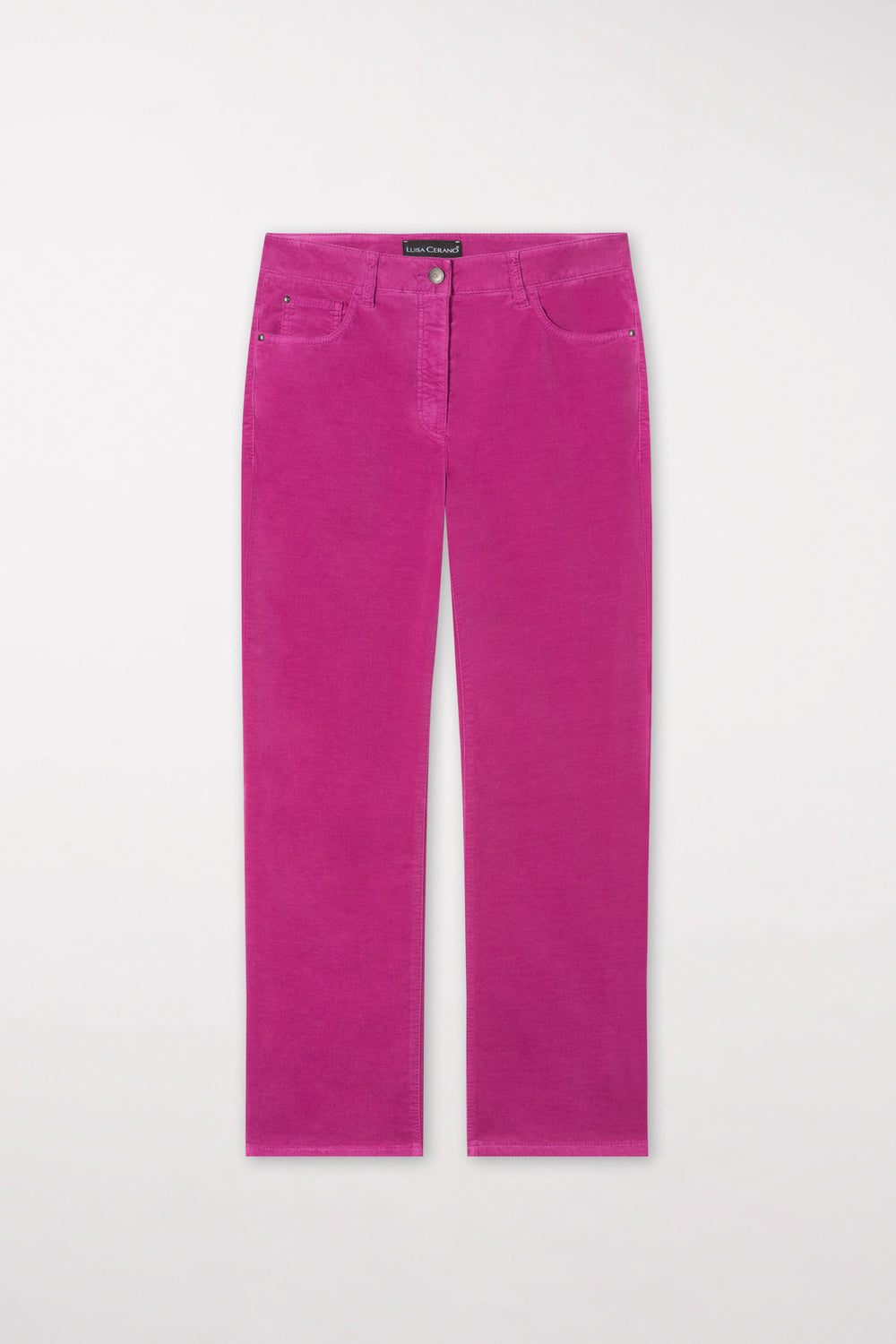 Velvet-Babyflare-Pants - ultra pink - Standard
