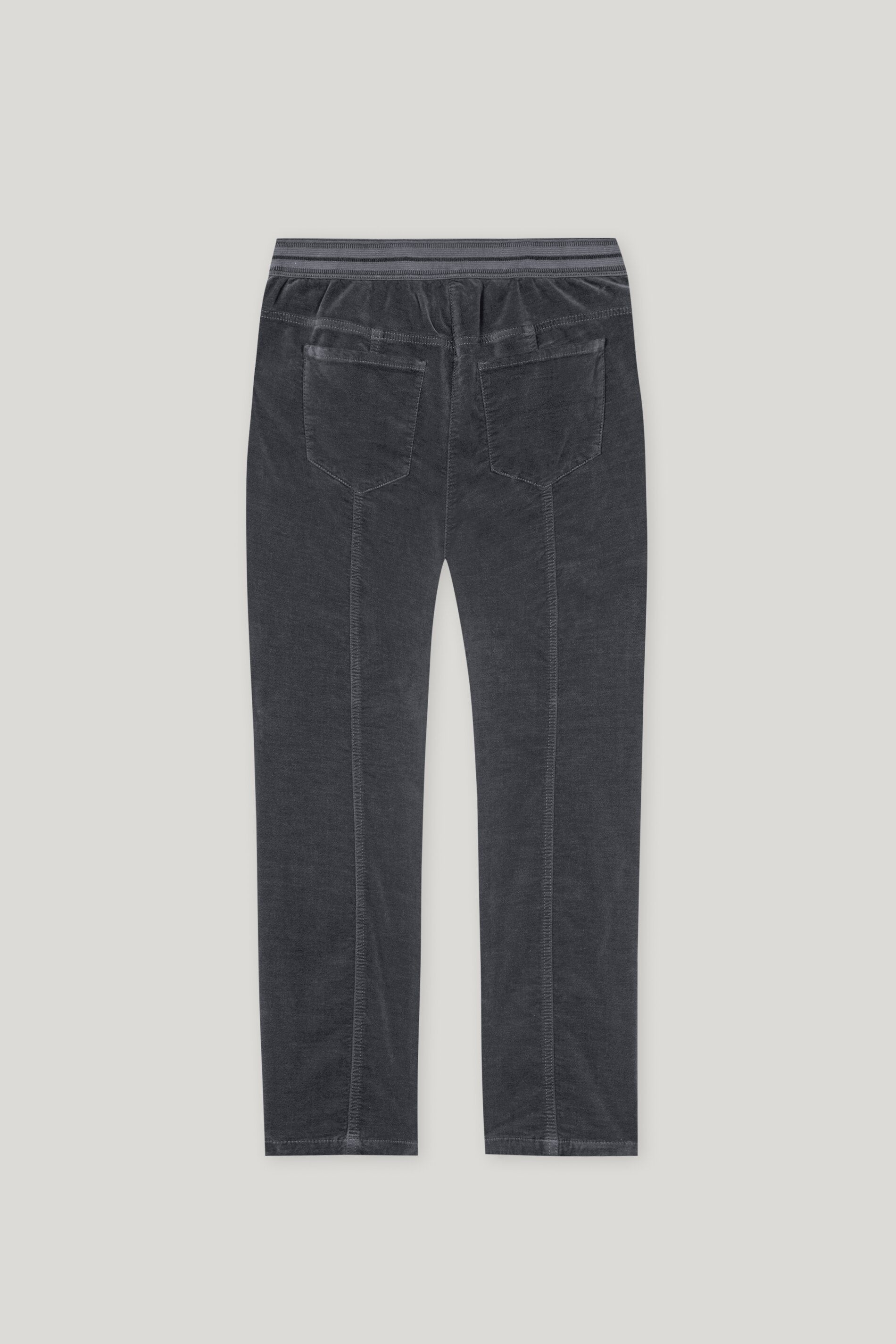 Skinny-Velvet-Pants - urban grey - Standard | Artikel Rück