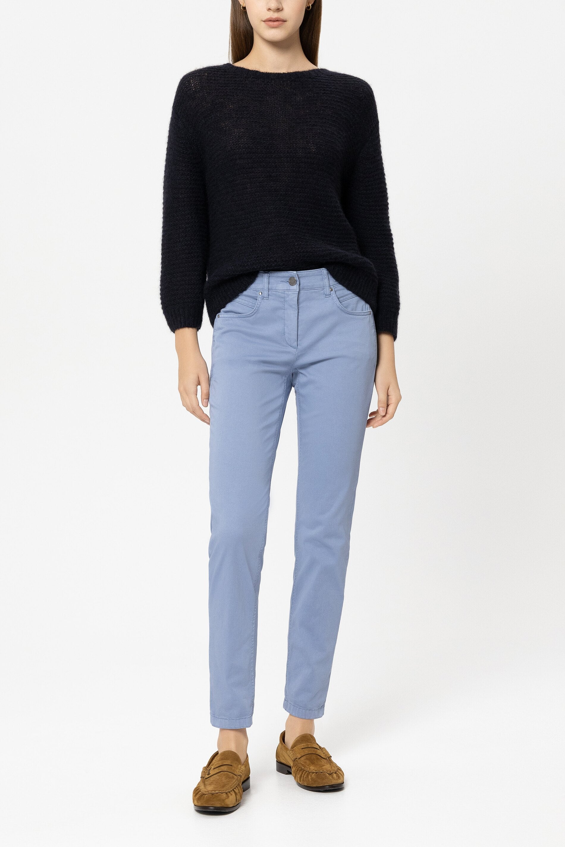 High-Stretch-Skinny-Denim - casual blue - Standard | Model Front