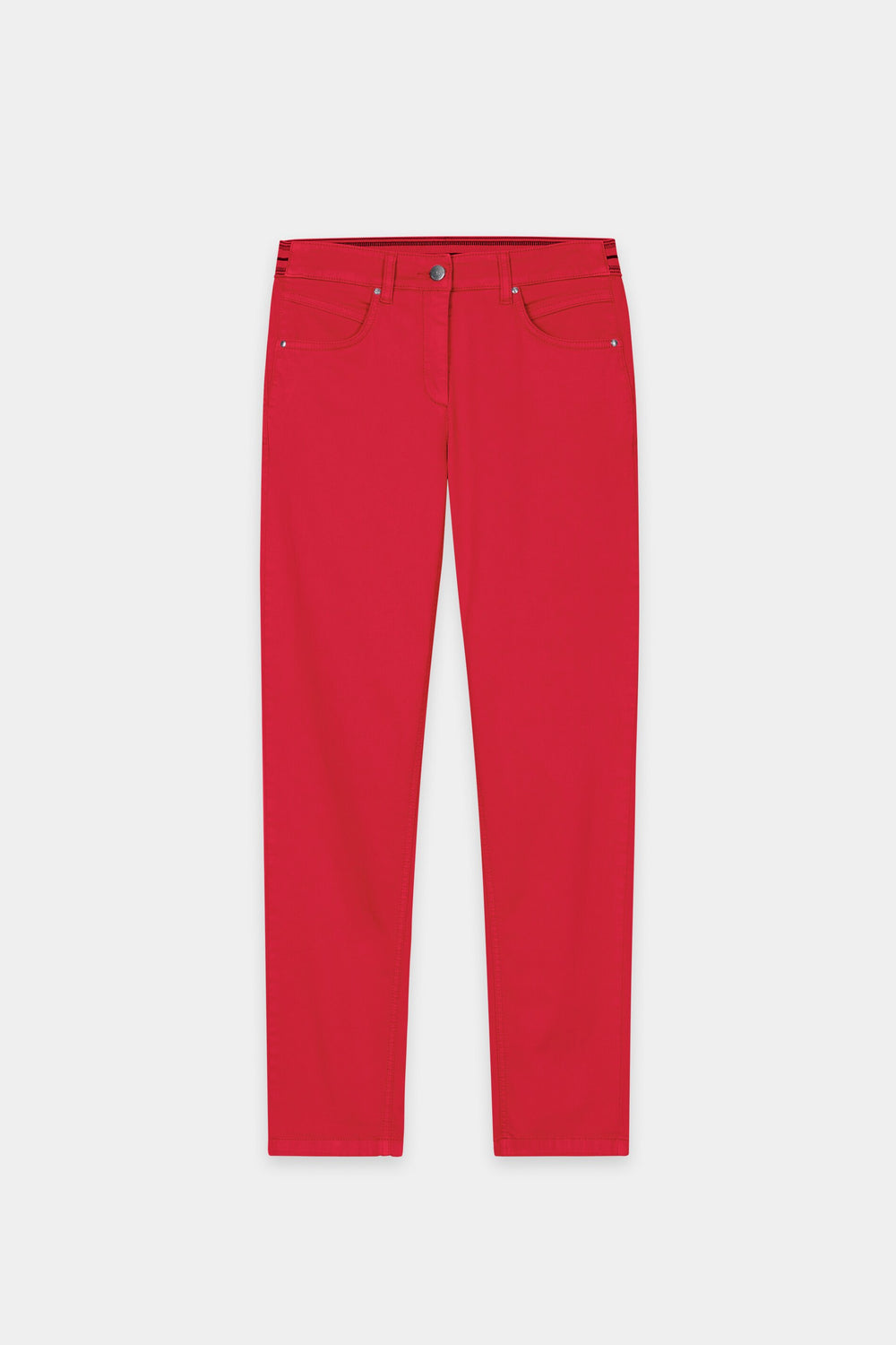 High-stretch skinny denim - cherry red - Standard