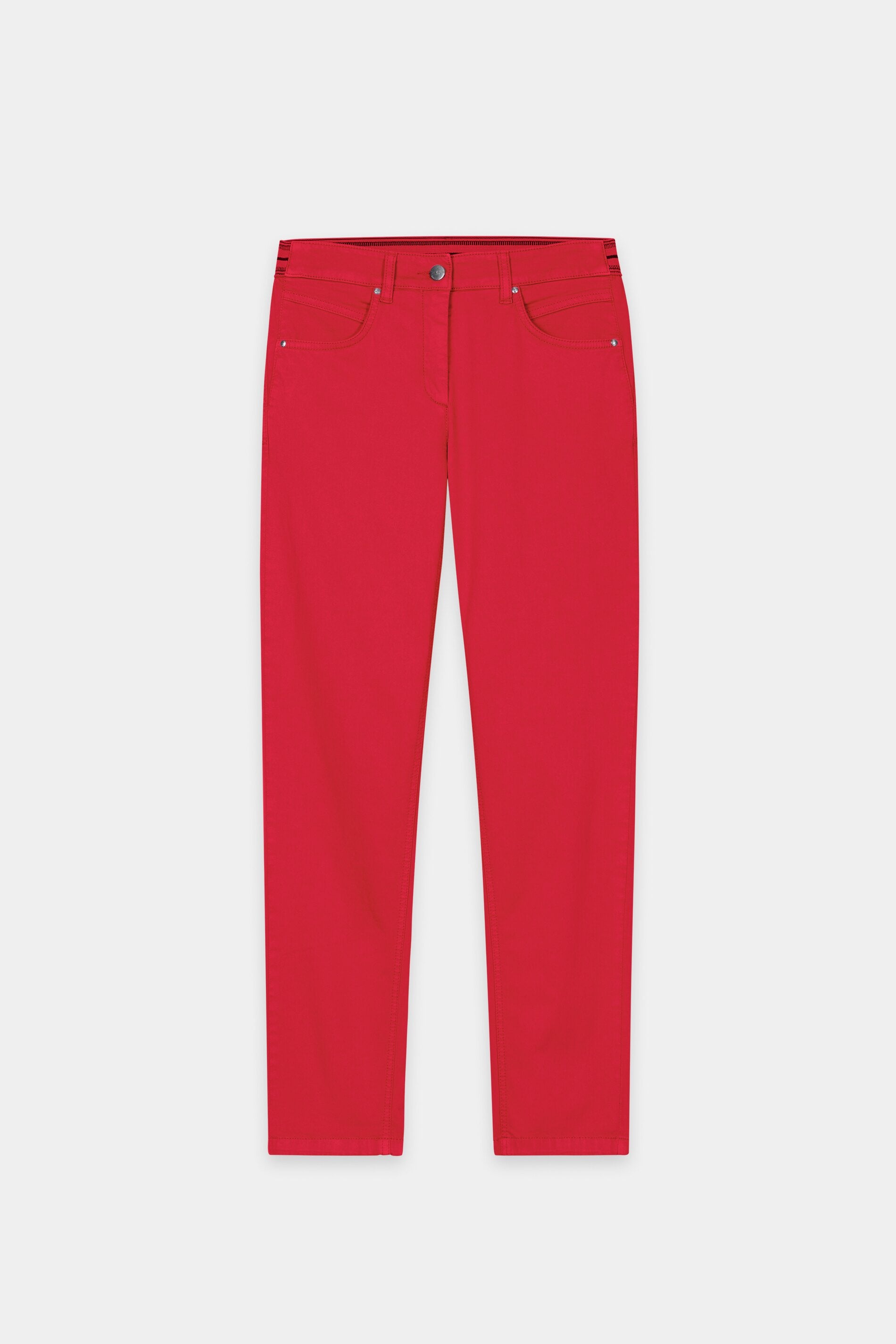 High-Stretch-Skinny-Denim - cherry red - Standard | Artikel Front