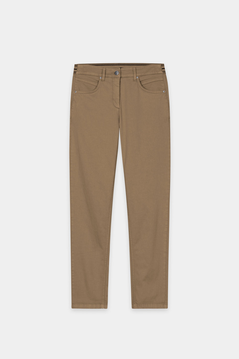 High-stretch skinny denim - tobacco - Standard