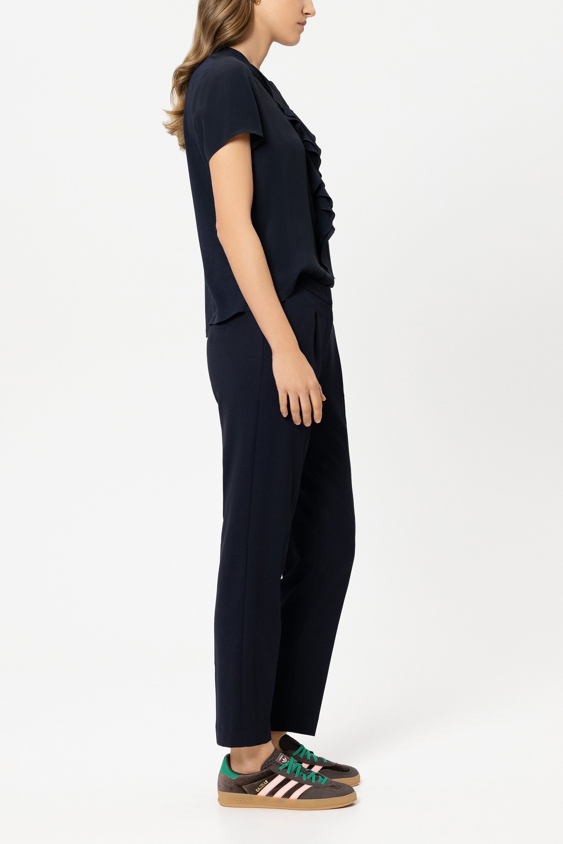 Punto-Milano-Joggpants - navy blue - Standard | Model Seite