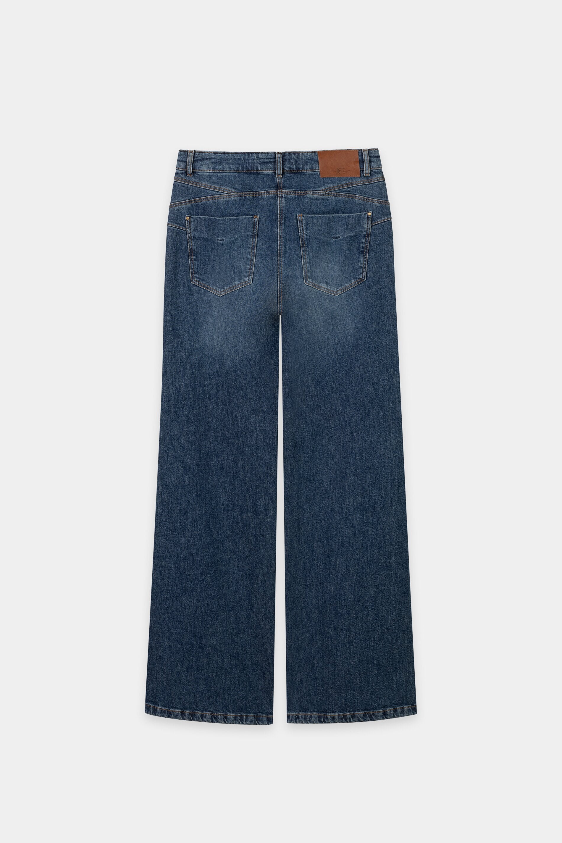 Authentic-Wideleg-Denim - denim blue - Standard | Artikel Rück