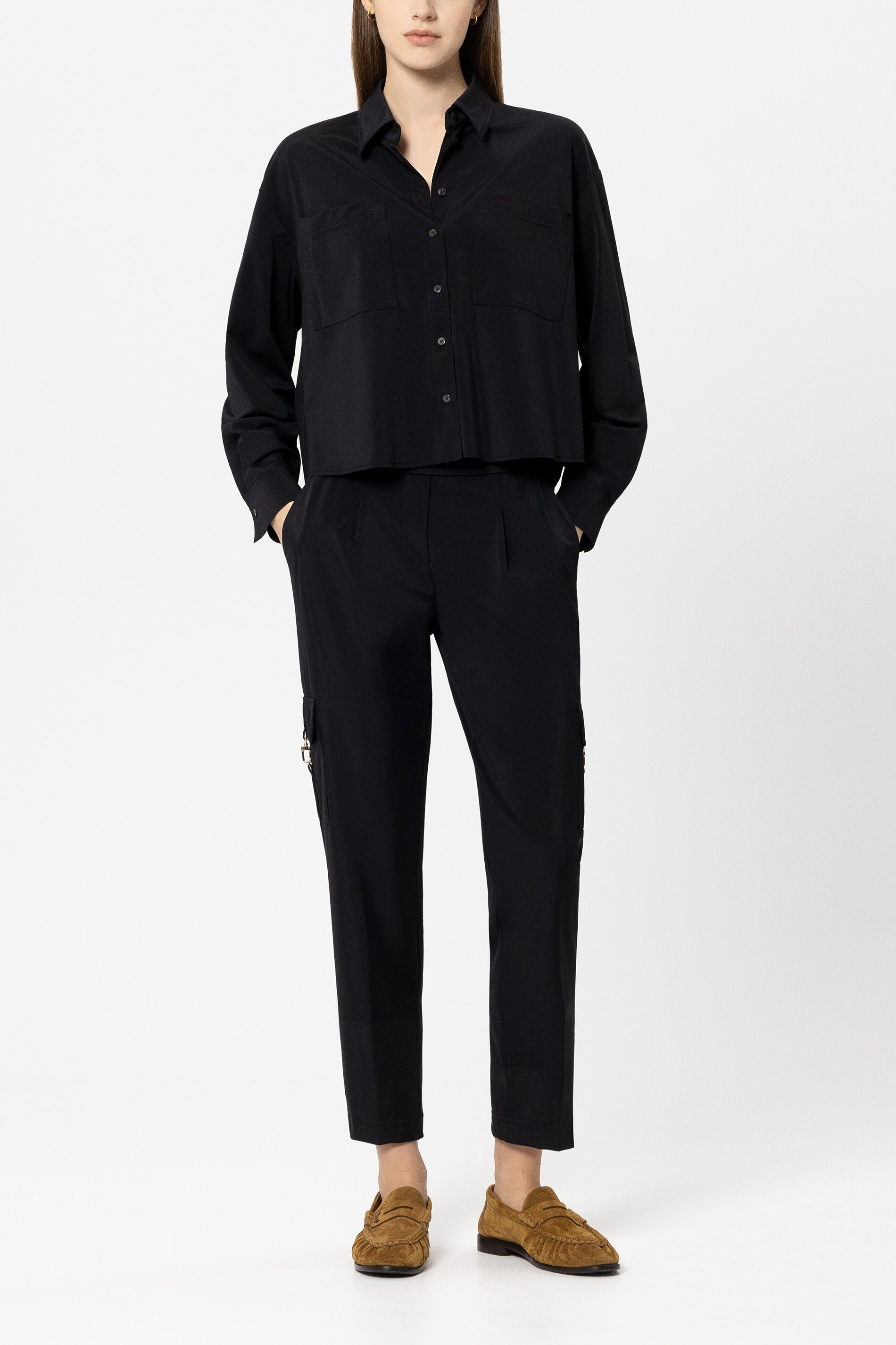 princess polly baby blue dress Comford Classic Formal Pants - Midnight Black