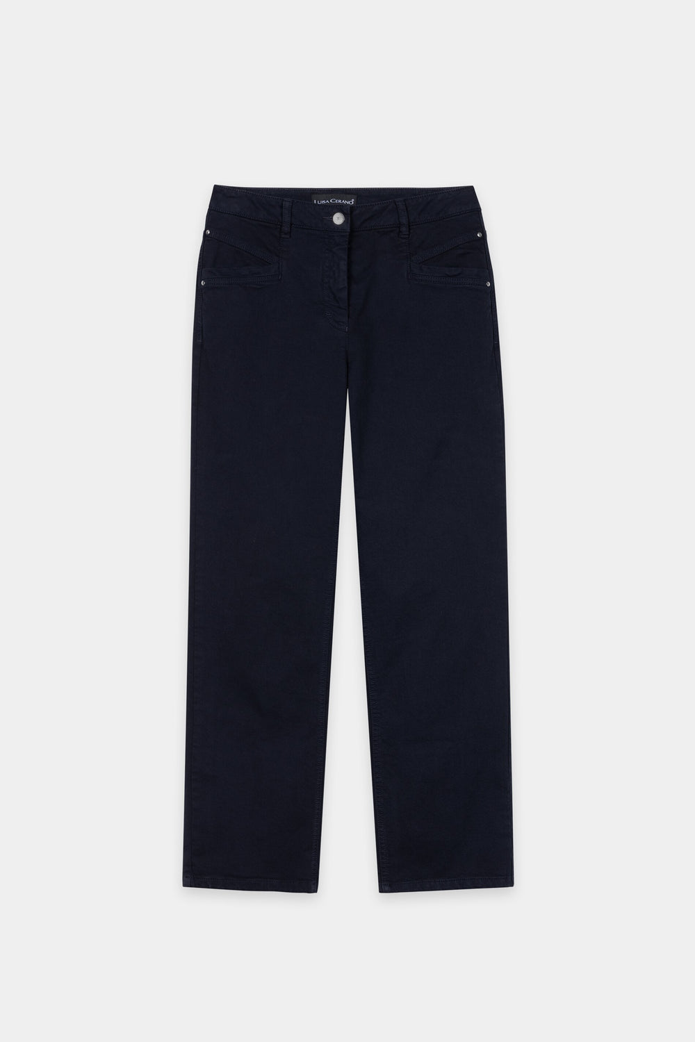 Authentic straight-leg denim - navy blue - Standard