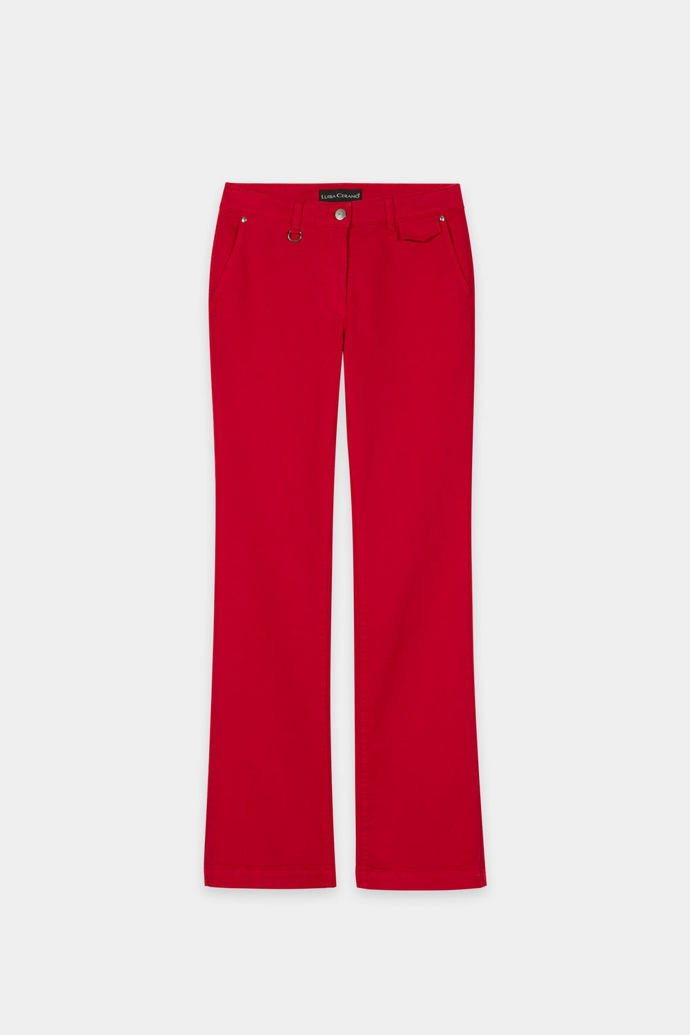 Authentic-Flared-Denim - cherry red - Standard