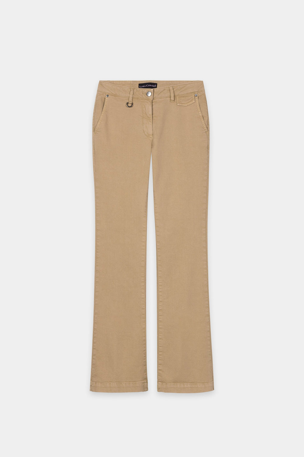 Authentic-Flared-Denim - golden camel - Standard