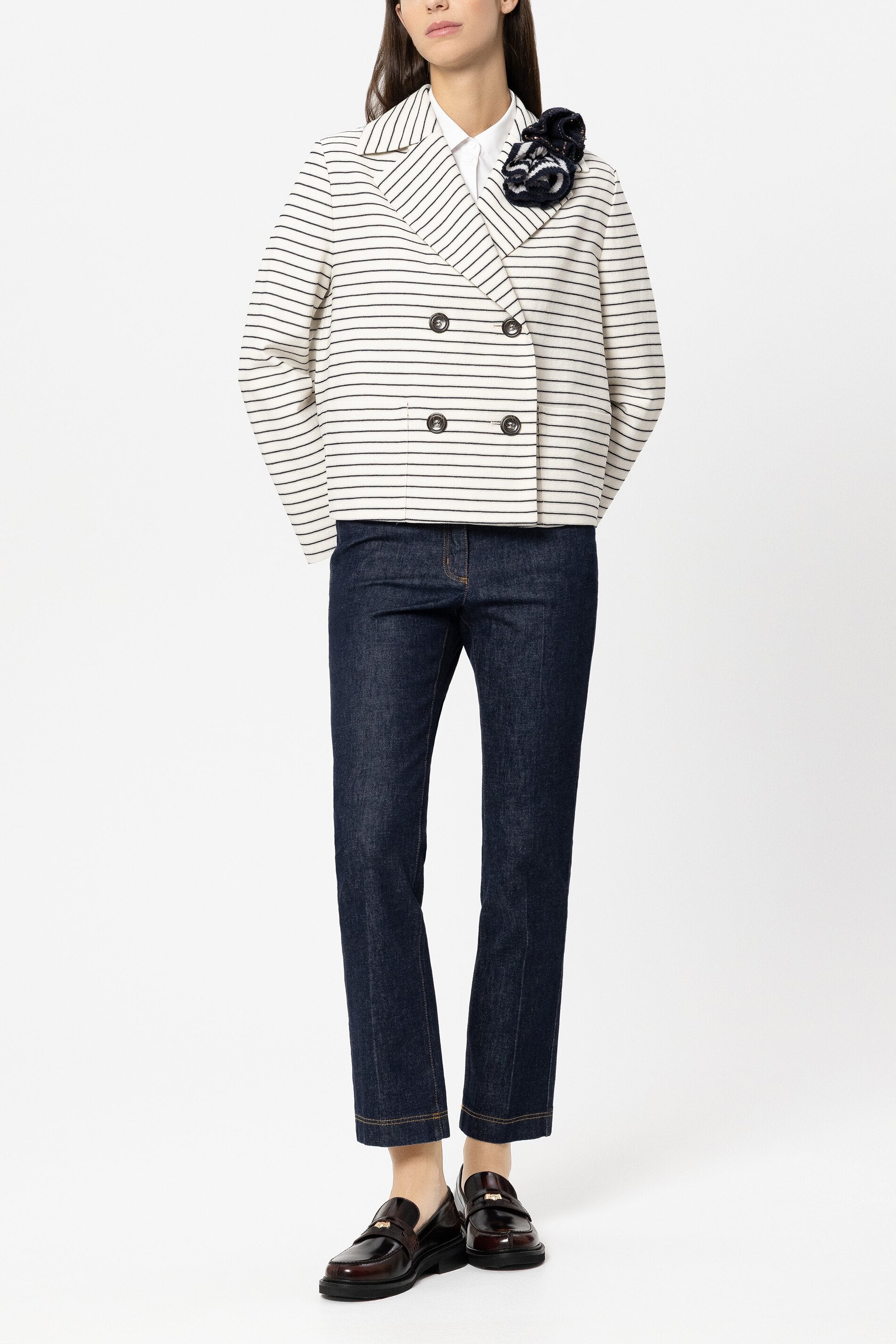 Authentic-Kickflare-Denim - denim blue - Standard | Model Front