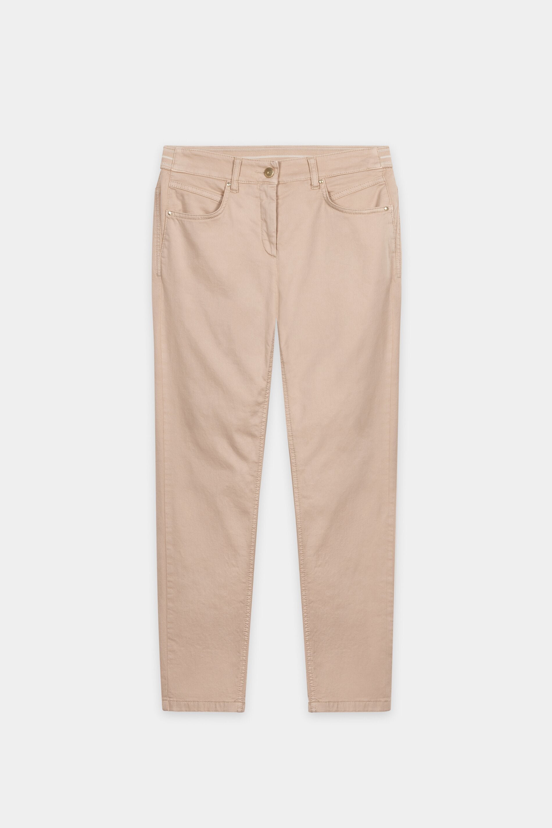 High-Stretch-Colour-Denim - cappuccino - Standard | Artikel Front