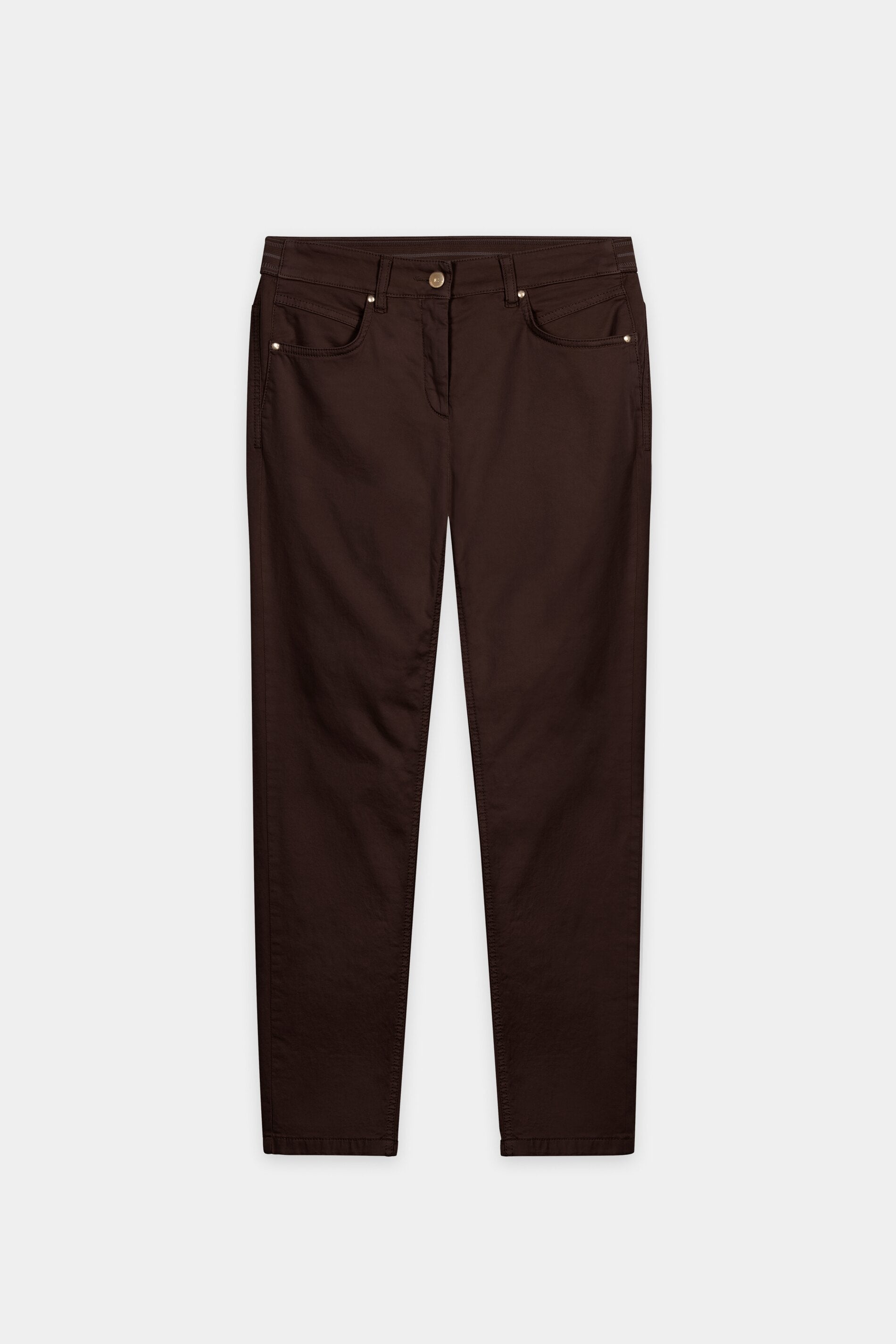 High-Stretch-Colour-Denim - marone - Standard | Artikel Front