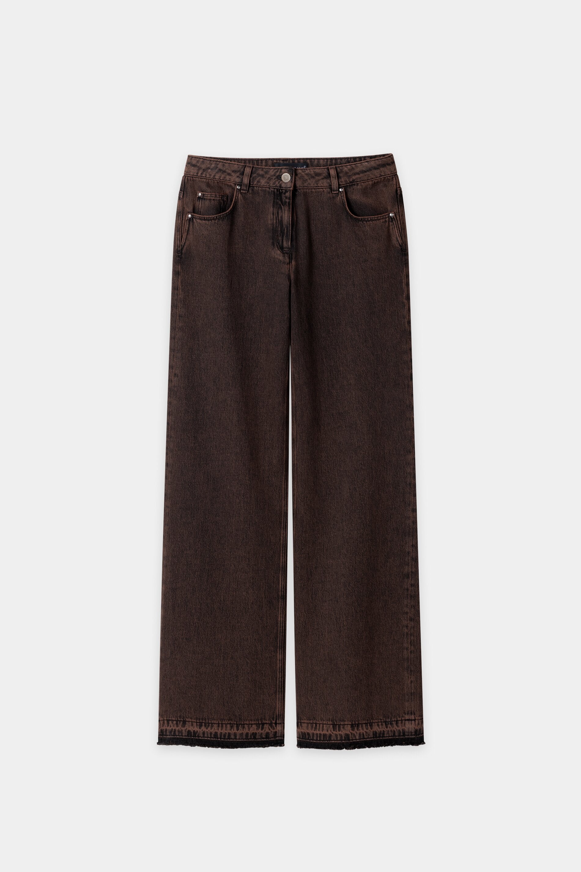 Authentic-Wideleg-Denim - denim brown - Standard | Artikel Front