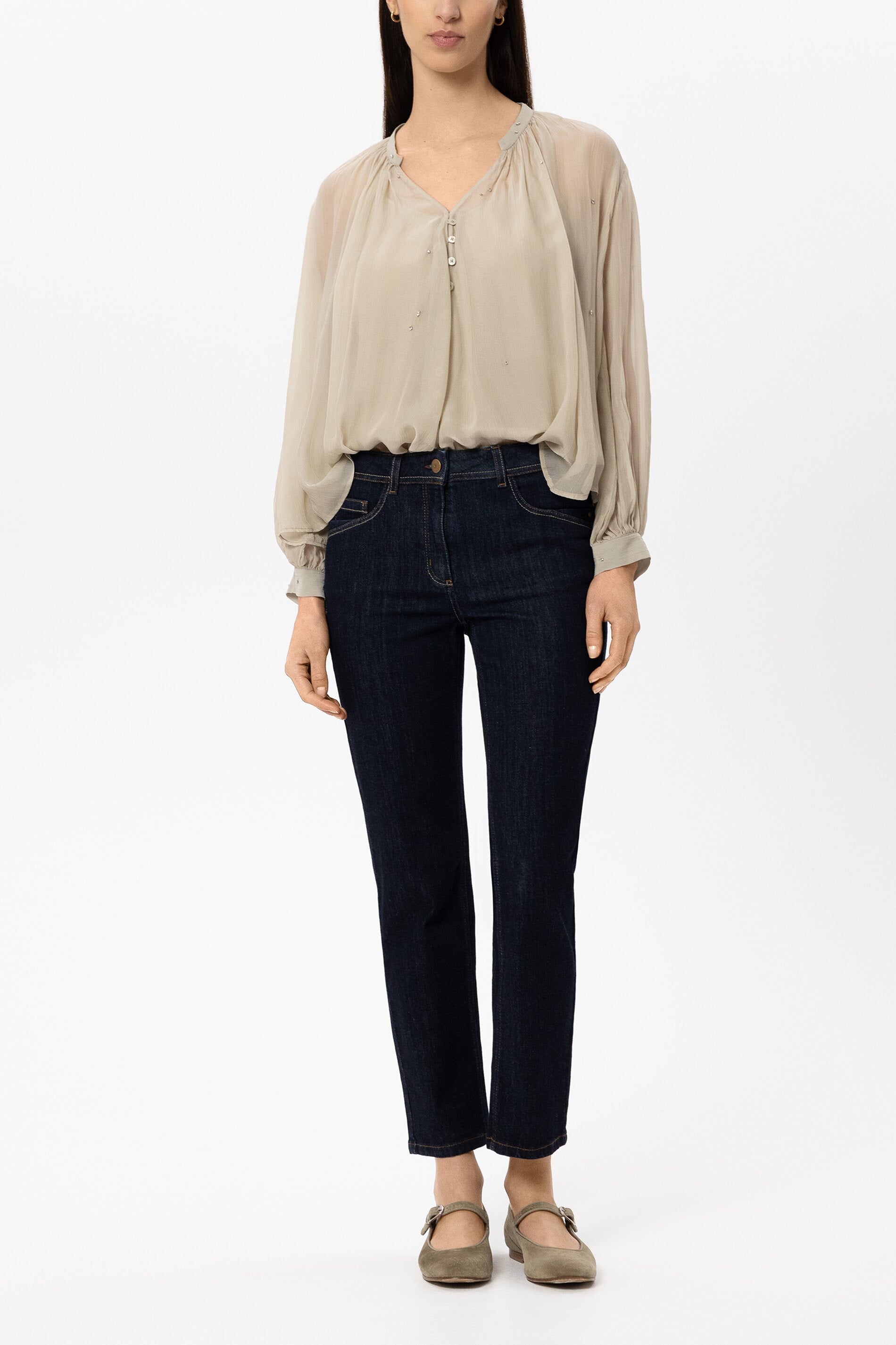 Straightleg-Denim - multi - Standard | Model Front