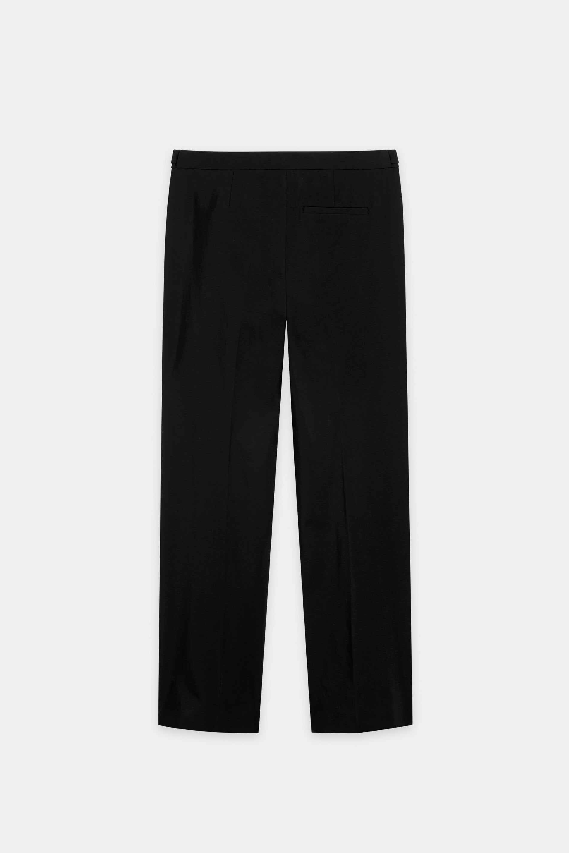 Stretch-Pants mit Bunddetails - black - Standard | Artikel Rück