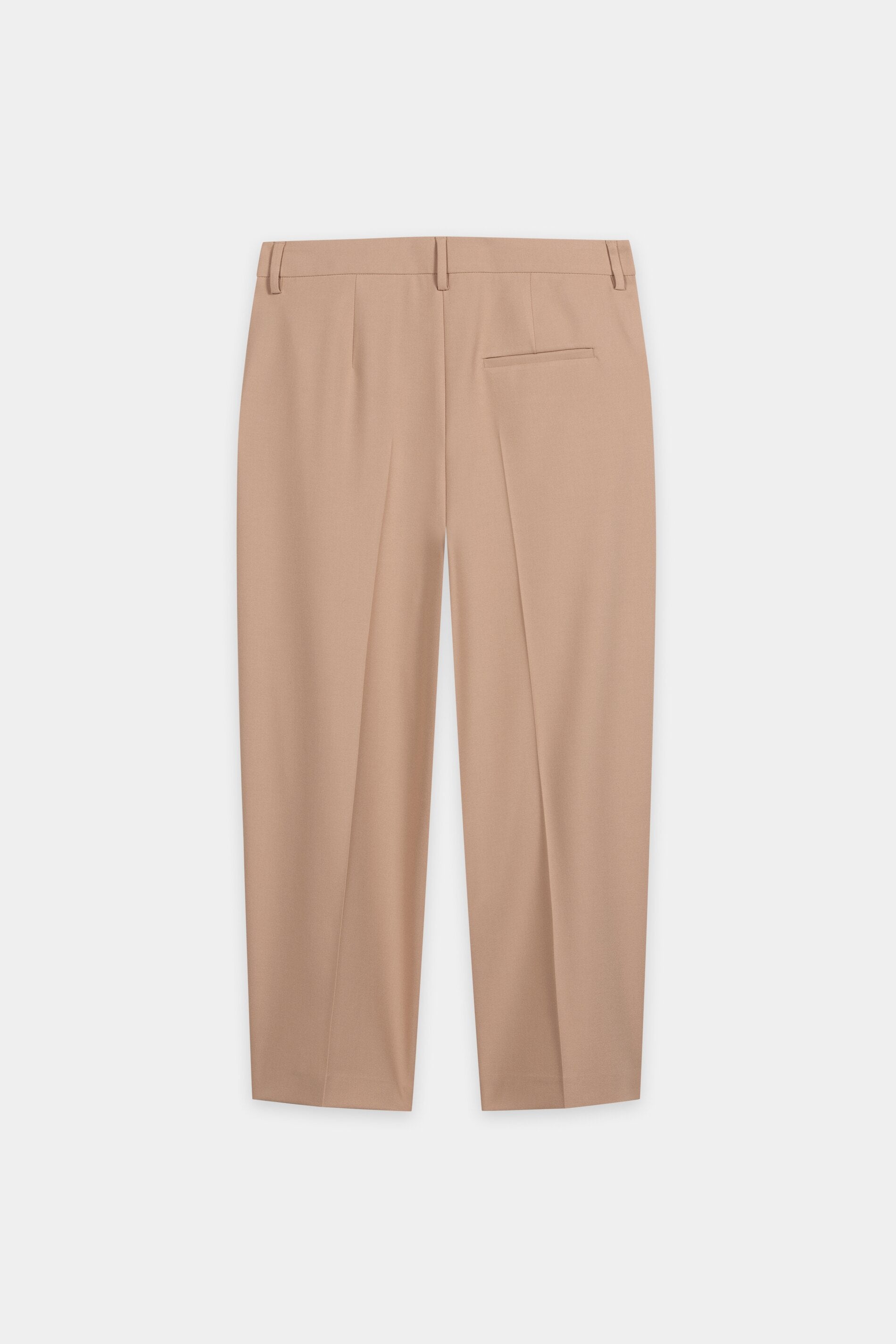 Tapered-Pants mit Bundfalten - nude - Standard | Artikel Rück