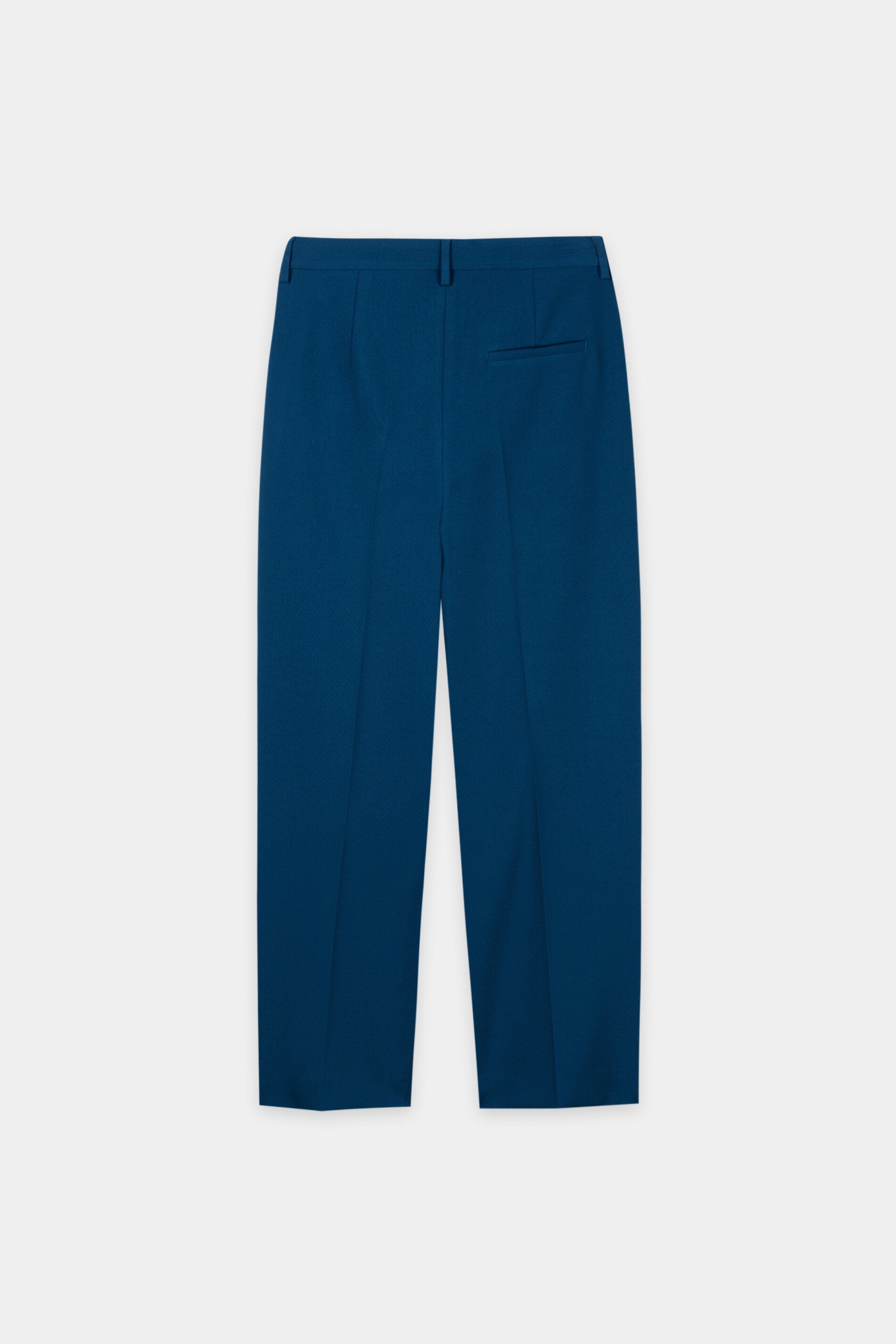 Tapered-Pants mit Bundfalten - sapphire - Standard | Artikel Rück