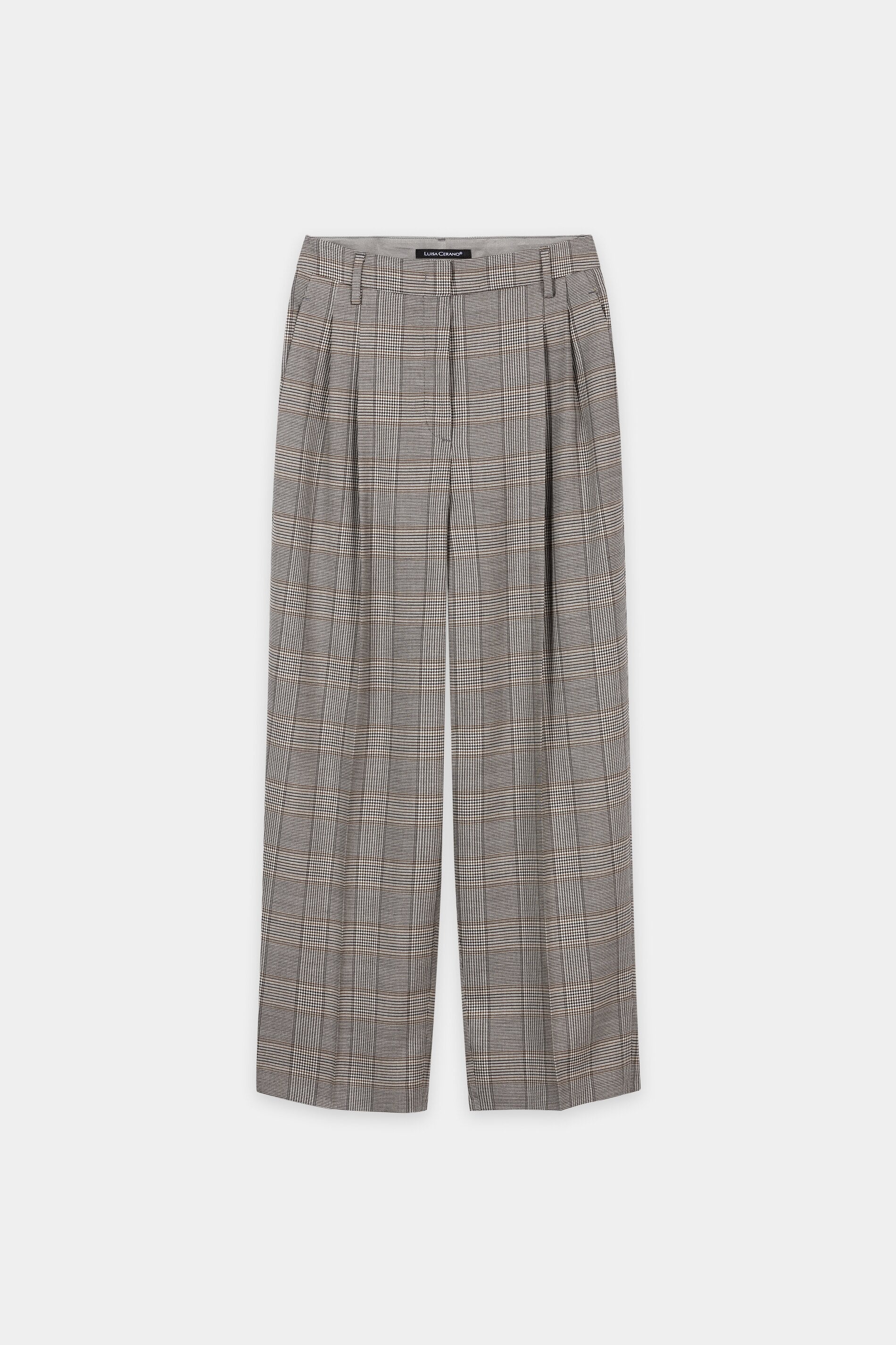 Karo-Tapered-Pants - heather grey - Standard | Artikel Front