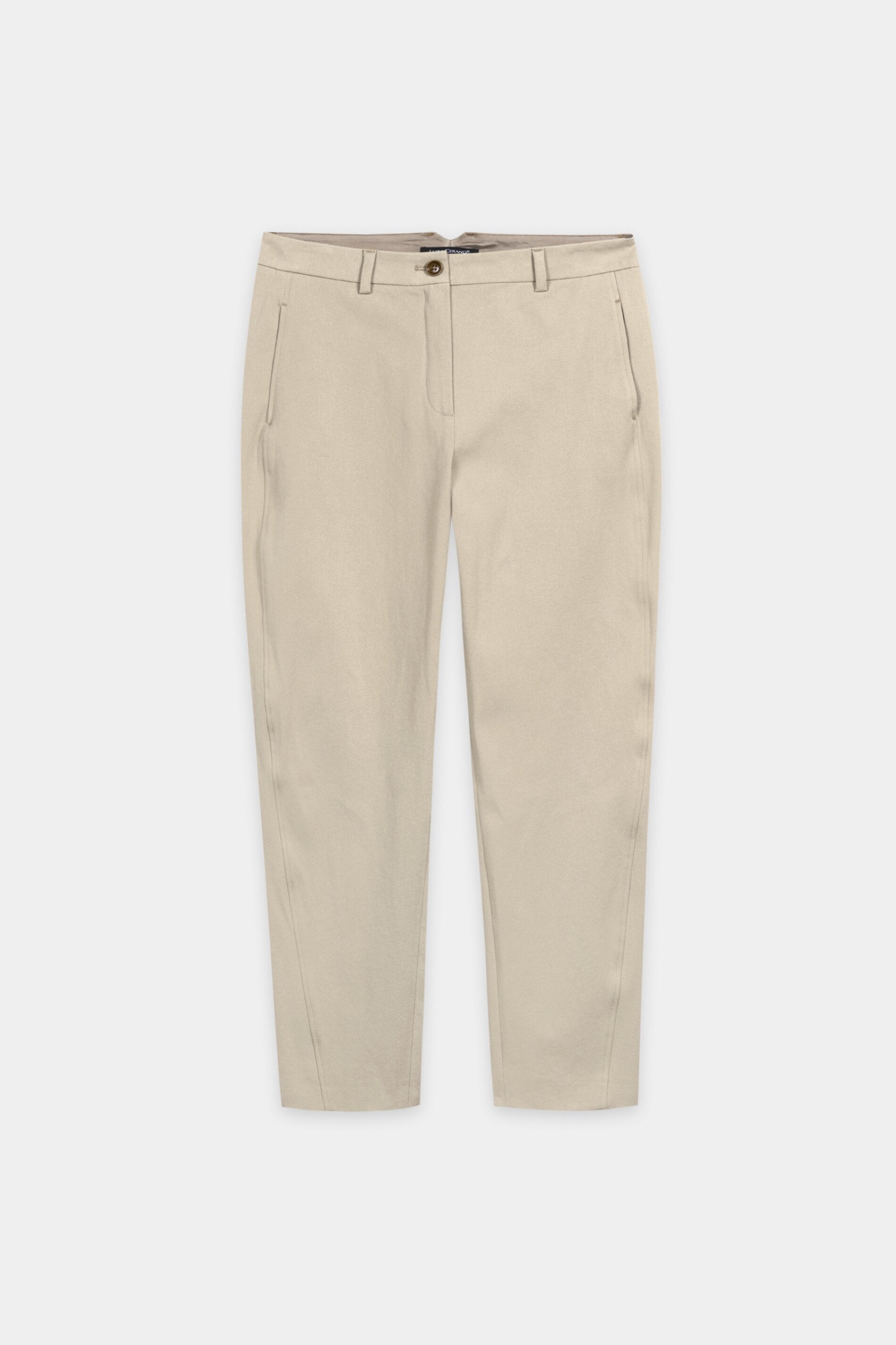 Baumwoll-Barrelleg-Pants - ginger - Standard | Artikel Front