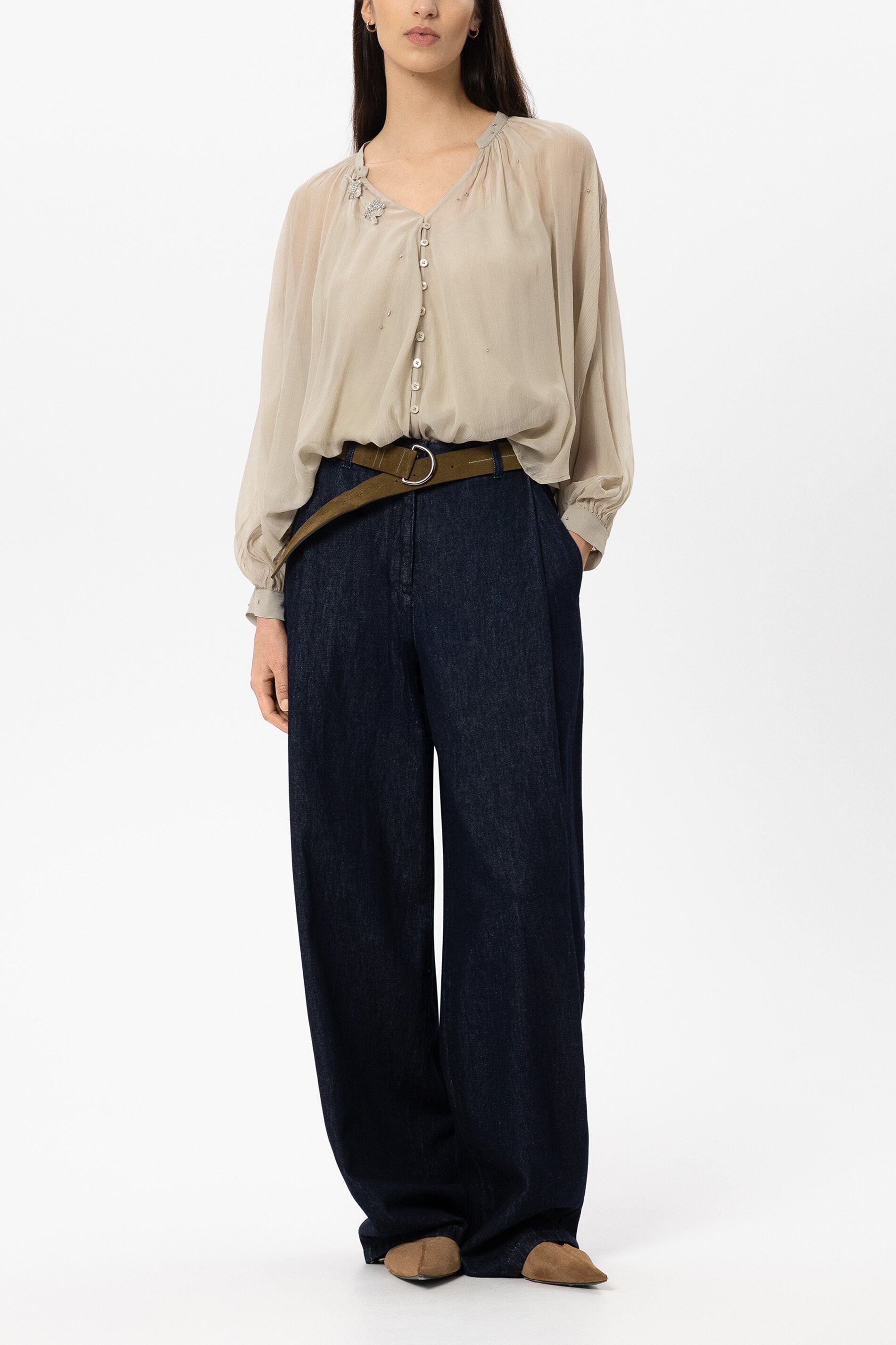 Authentic-Barrelleg-Denim - multi - Standard | Model Front