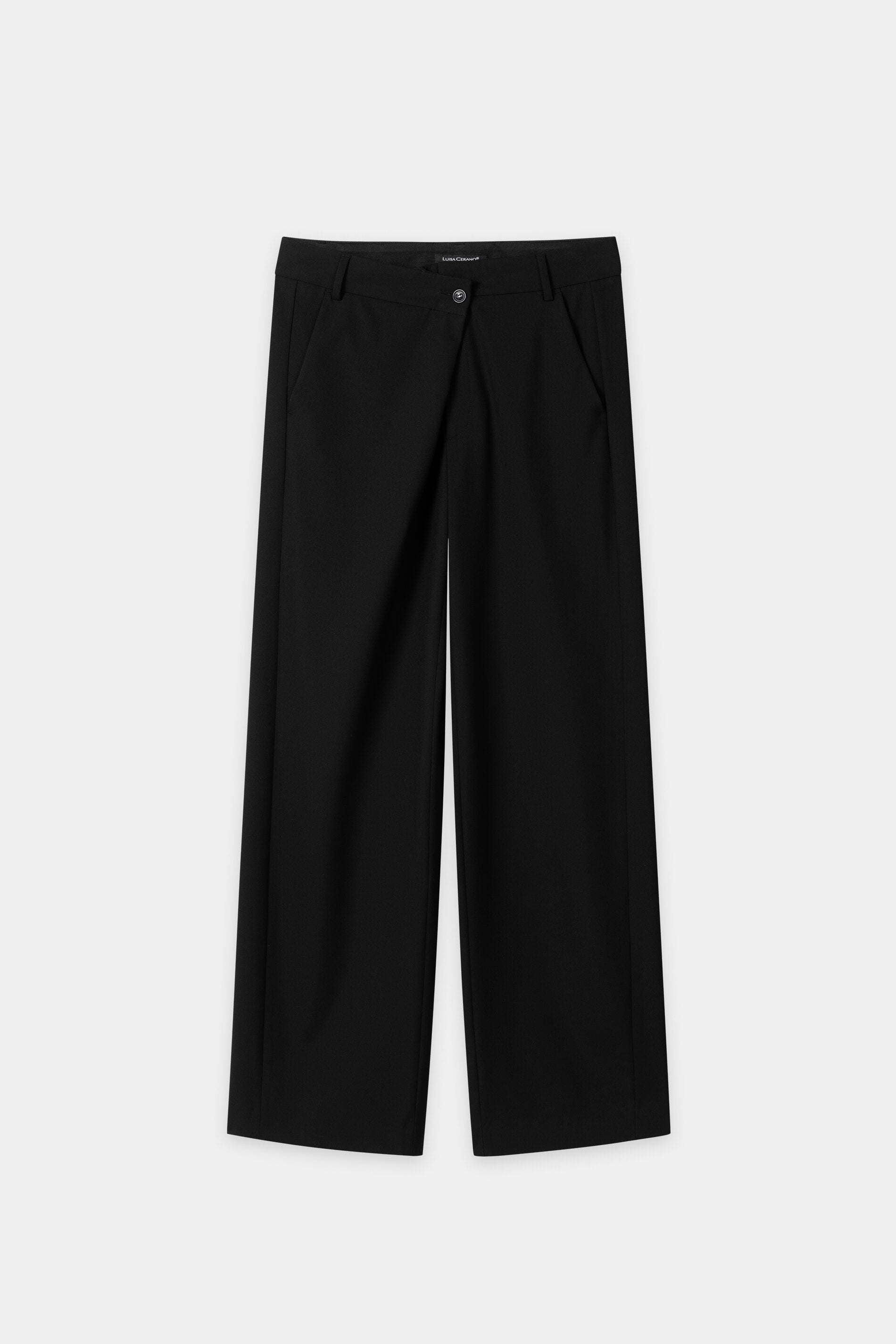 Wideleg-Pants - black - Standard | Artikel Front
