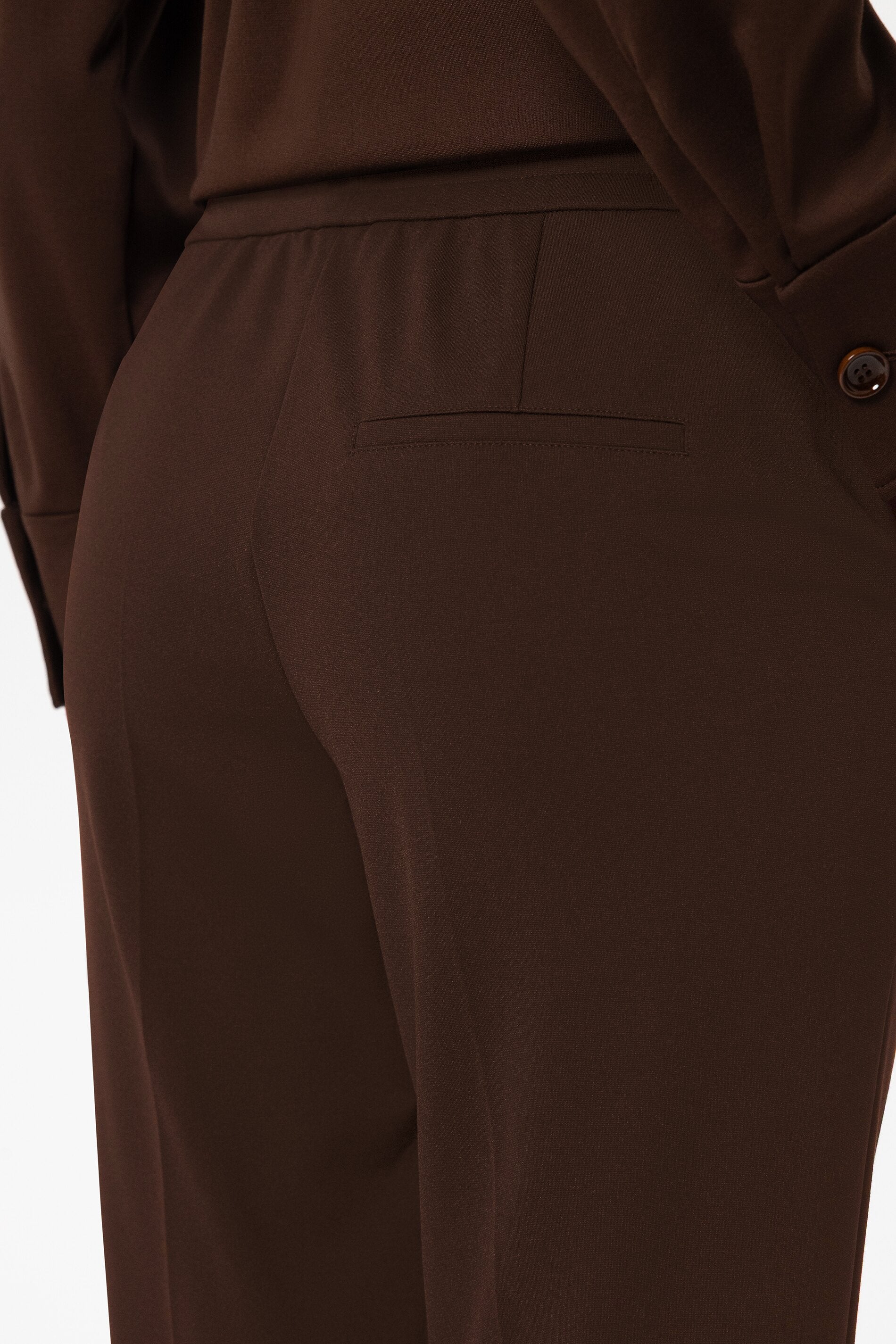 Joggpants aus Punto-Milano - marone - Standard | Model Detail