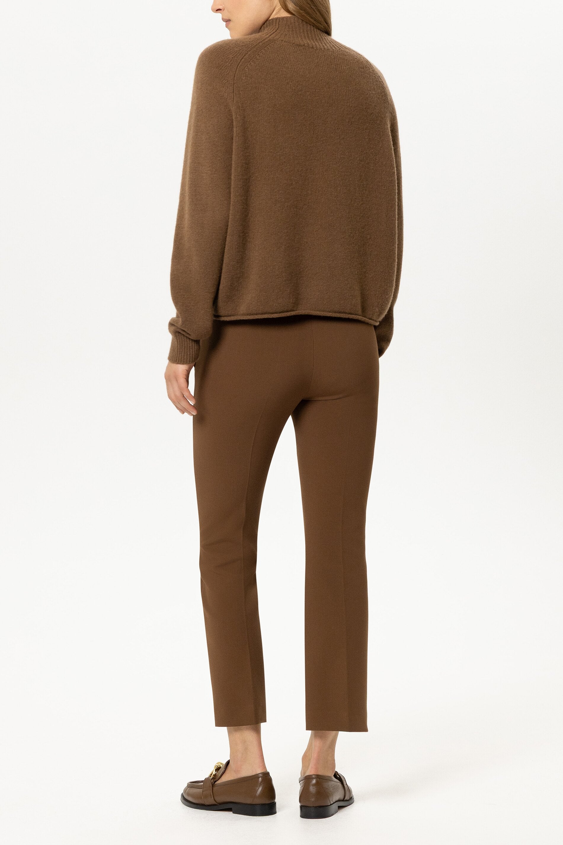 Babyflare-Pants - caramel - Standard | Model Rück