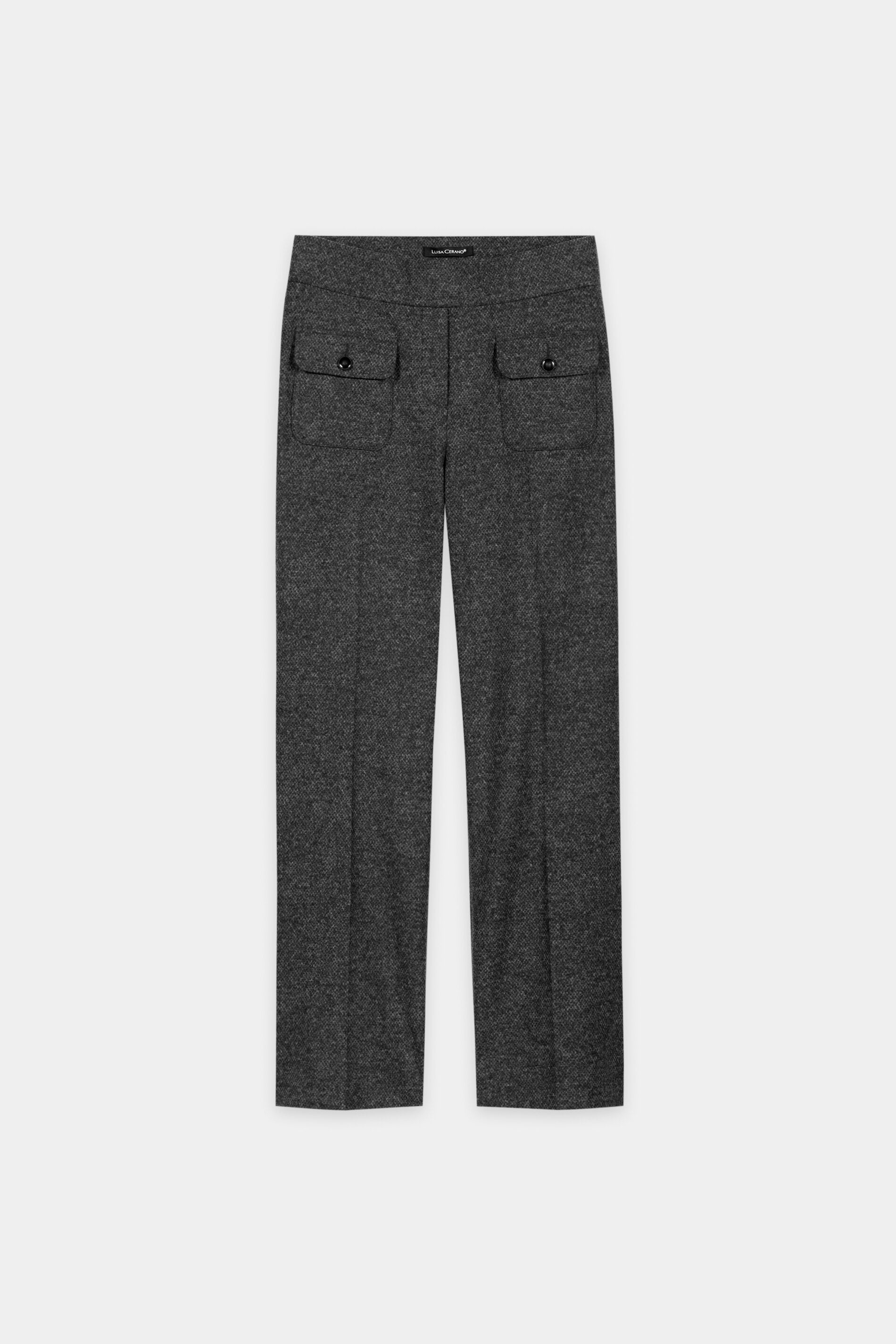 Babyflare aus Punto-Milano - anthracite - Standard | Artikel Front