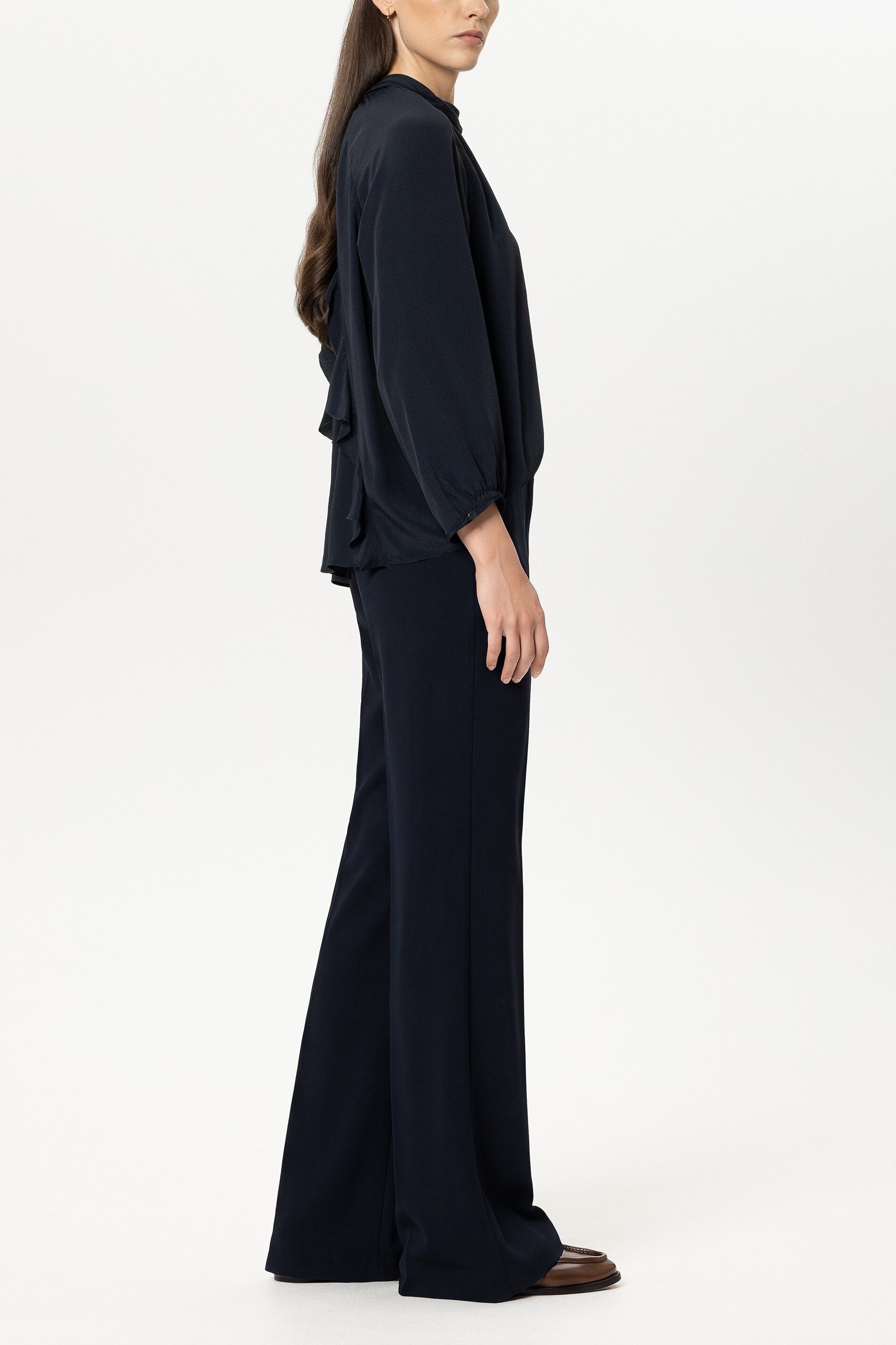 Bootleg-Pants - winter navy - Standard | Model Seite