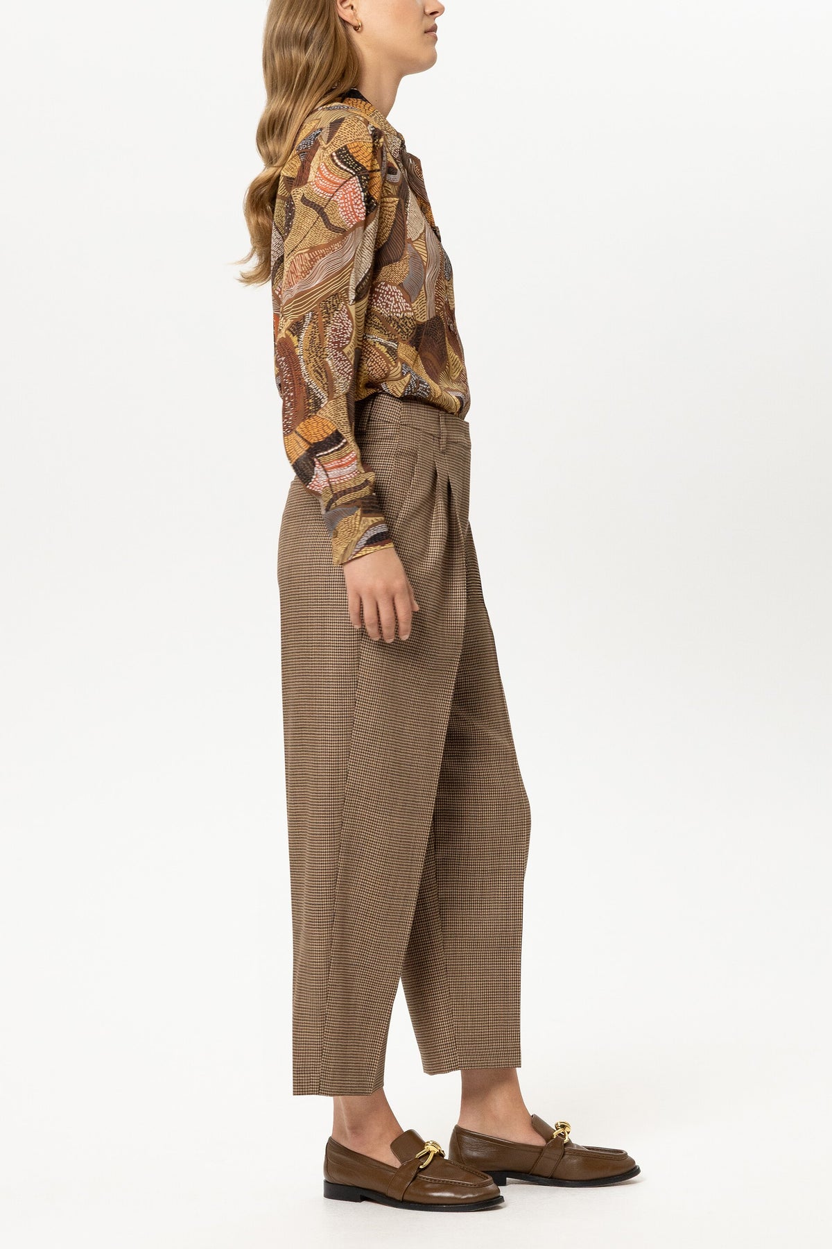 Glencheck-Tapered-Pants - multi - Standard | Model Seite